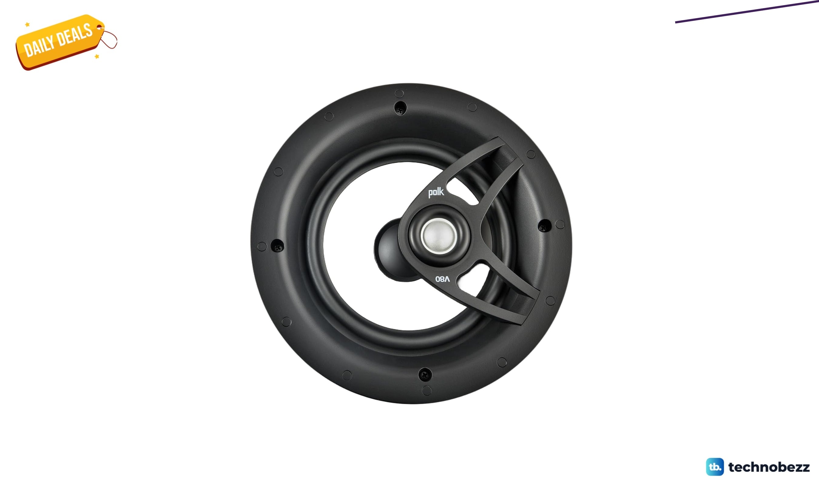 Polk Audio V80 Vanishing in-Ceiling Speaker drops to $255.65 on Amazon