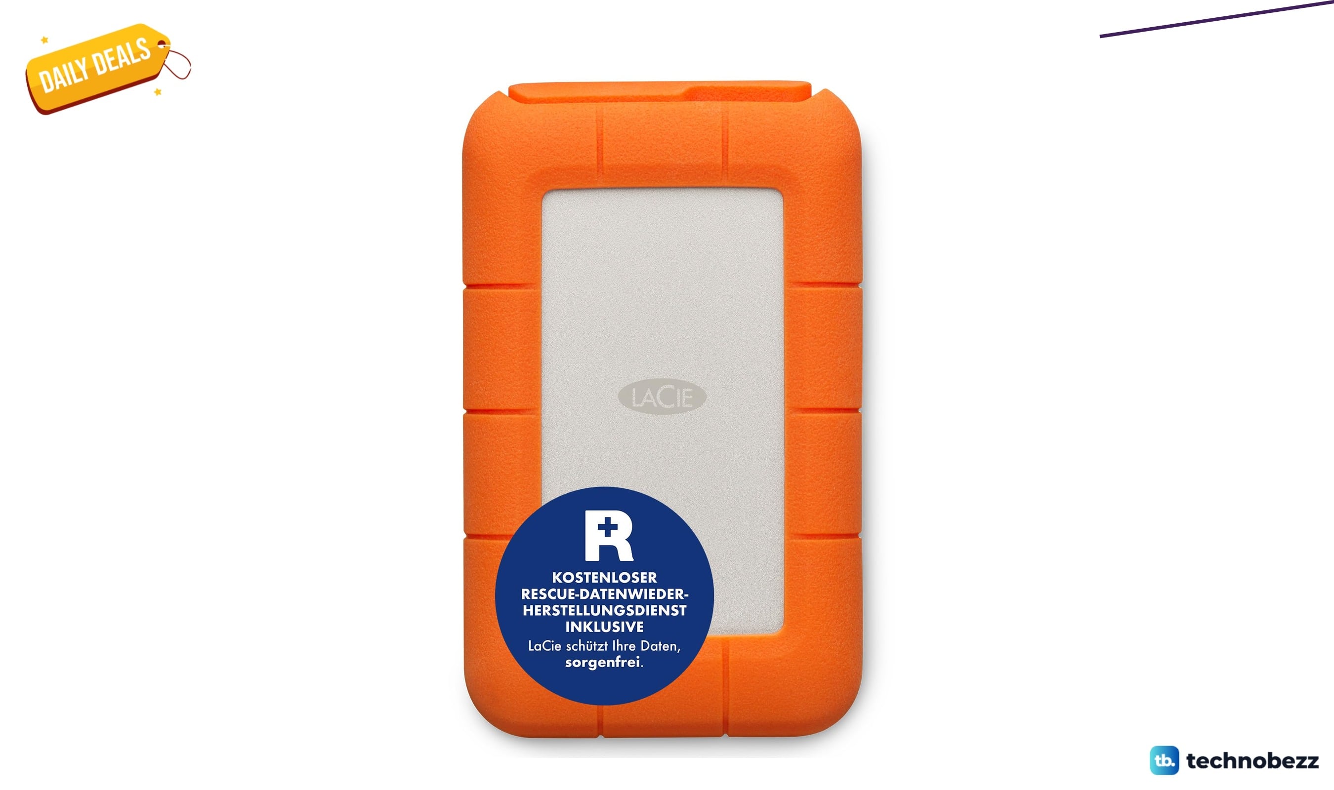LaCie Rugged USB-C Portable External Hard Drops to $194.95