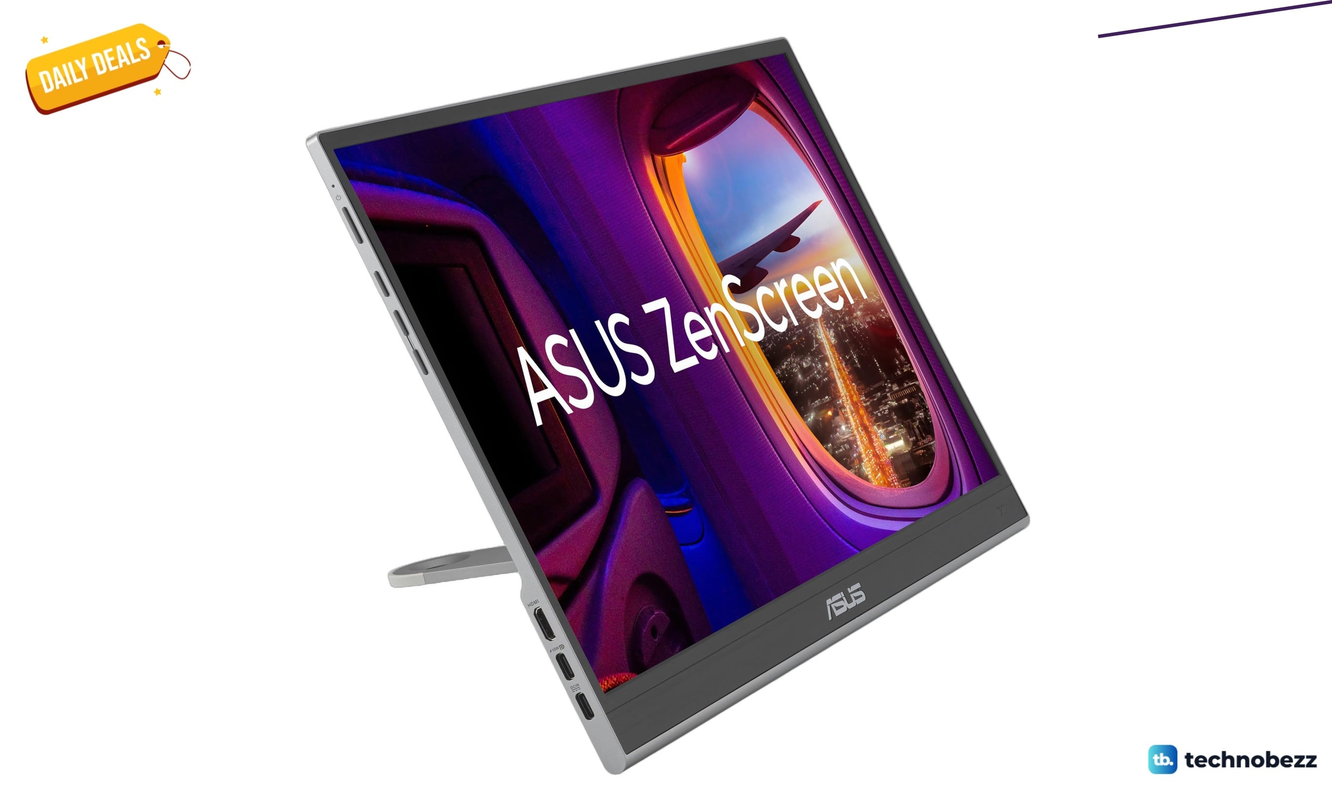 ASUS ZenScreen 16 inch OLED USB-C portable monitor drops to $320.41