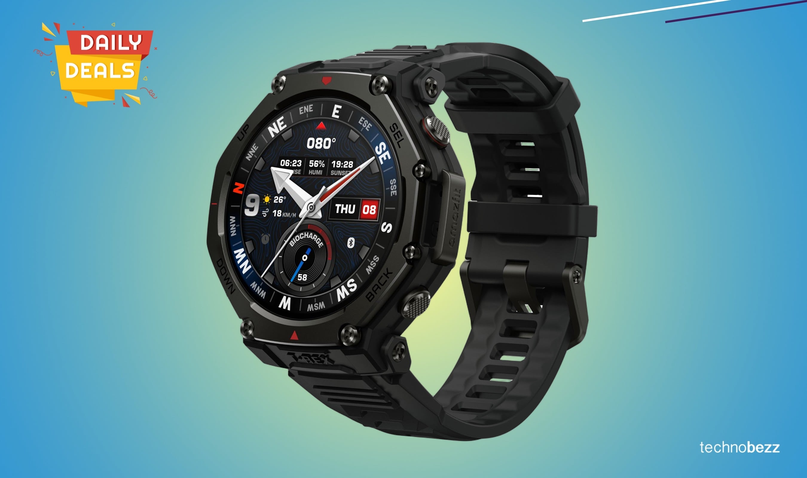 Amazfit T-Rex 3 Pro Outdoor Smart Watch now available for $370.18