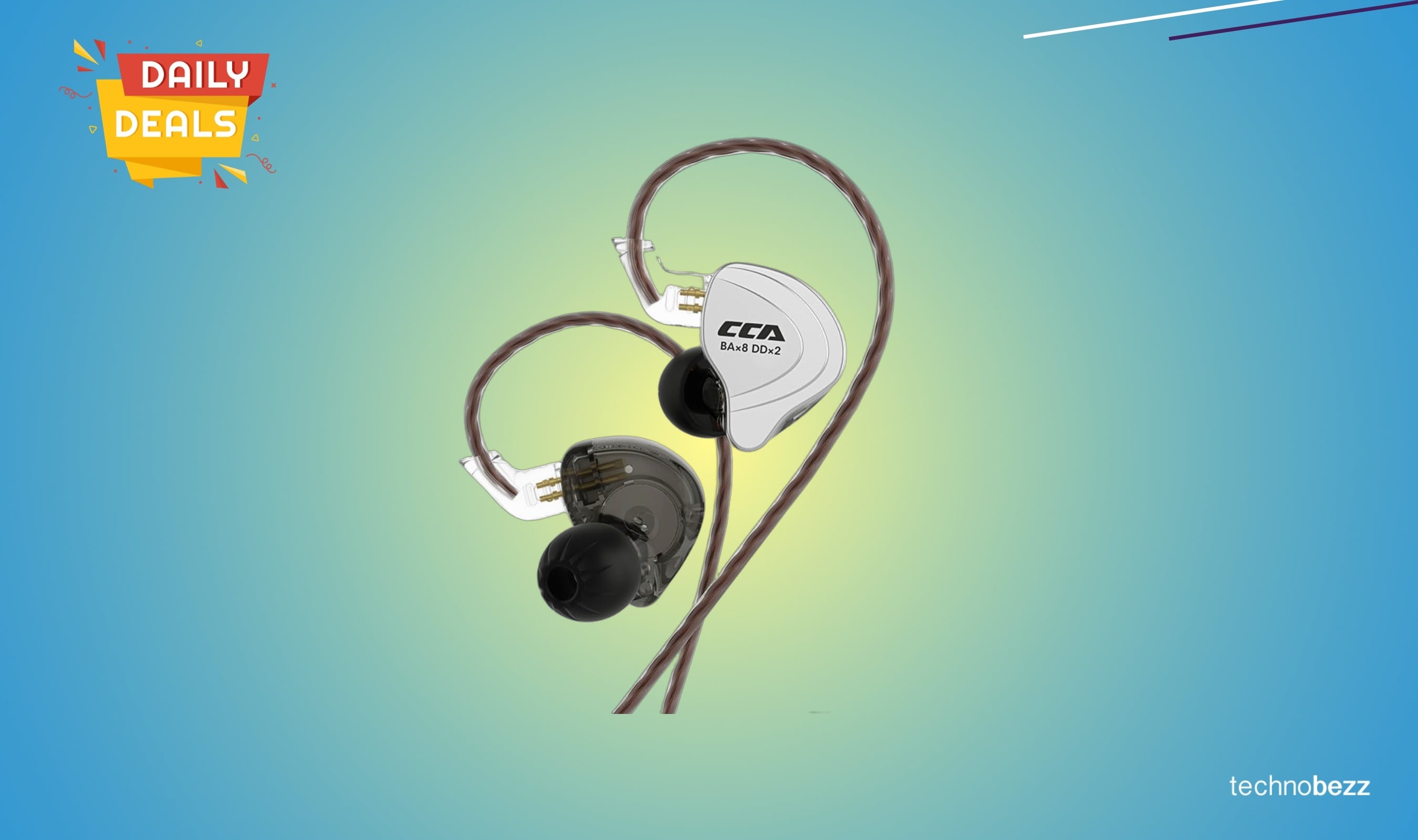 KZ CCA C10 Earbuds now available for $67.42