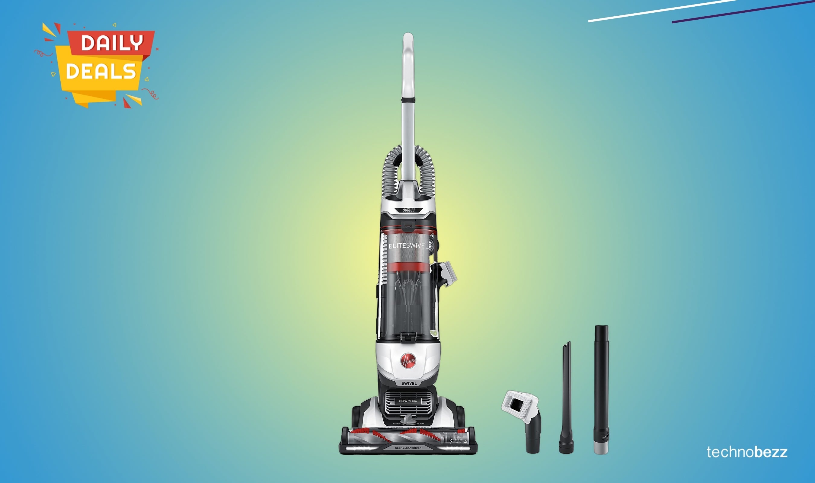 Hoover MAXLife Elite Swivel Vacuum Cleaner price drops to $99.95