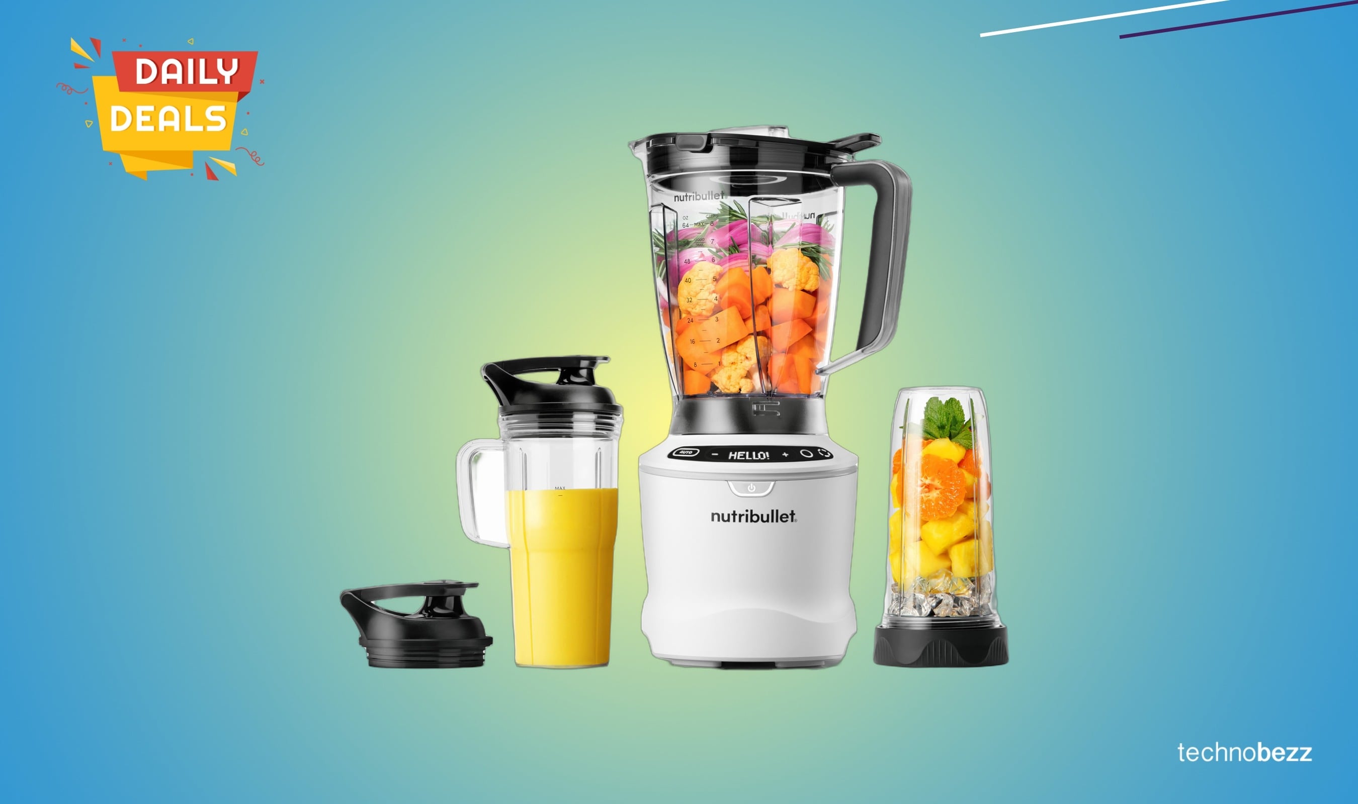 NutriBullet SmartSense Blender Combo drops to $119.50 on Amazon