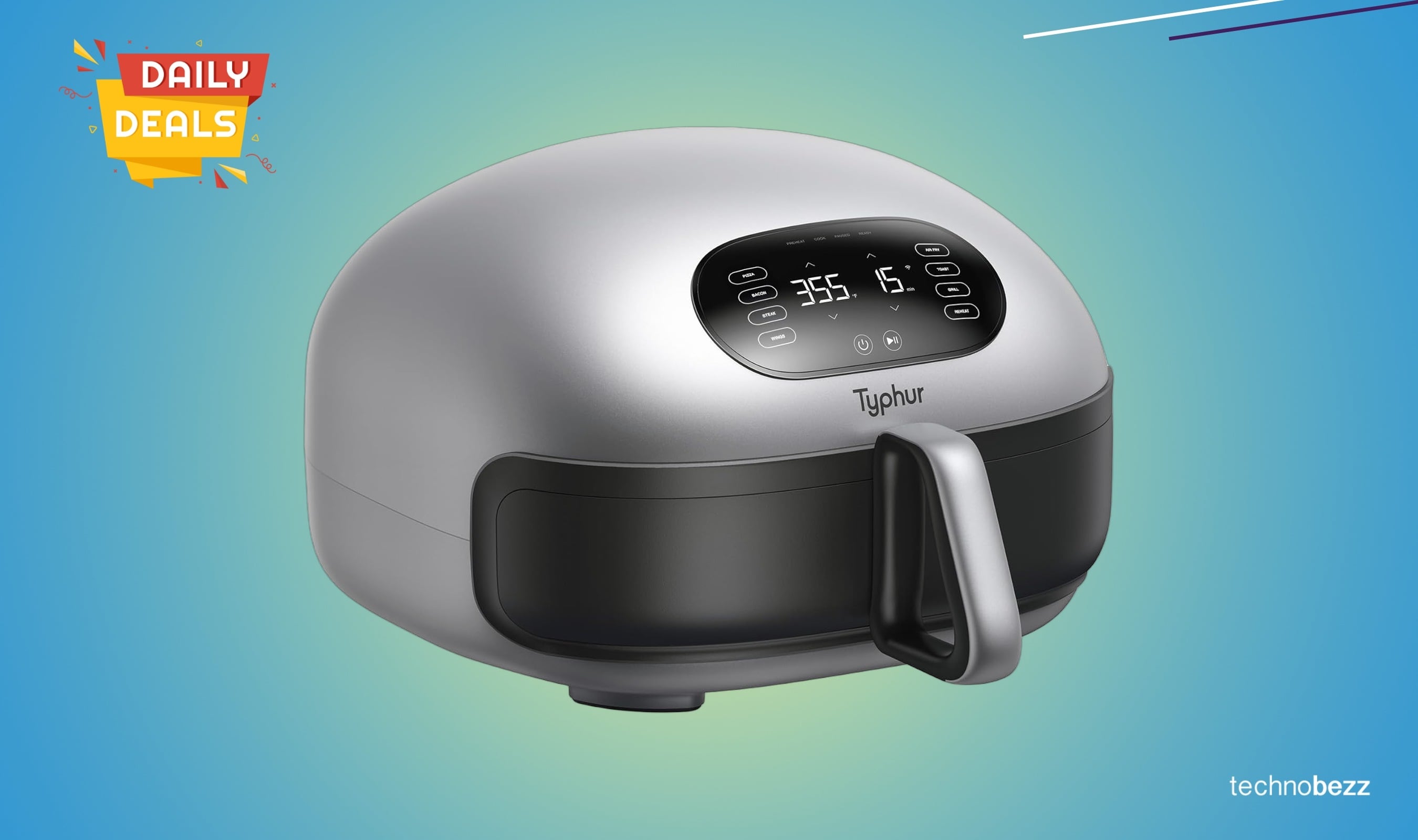 Typhur Dome 2 AI Smart Air Fryer drops to $399.95