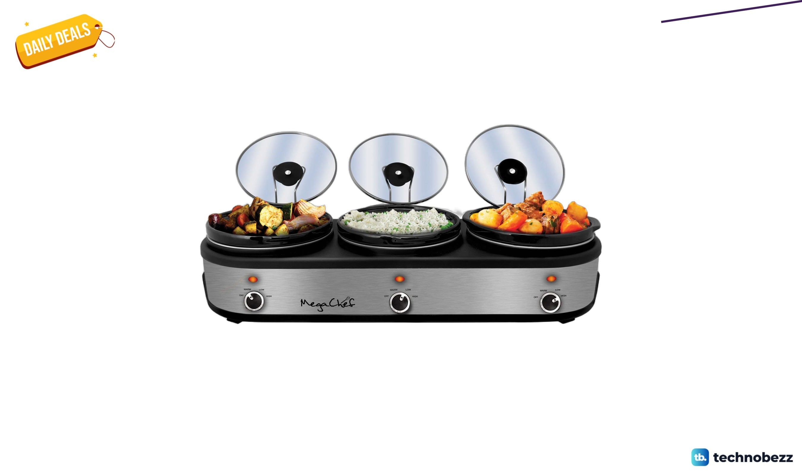 MegaChef Warmer Elite 2.5 Quart Slow Cooker drops to $59 on Amazon