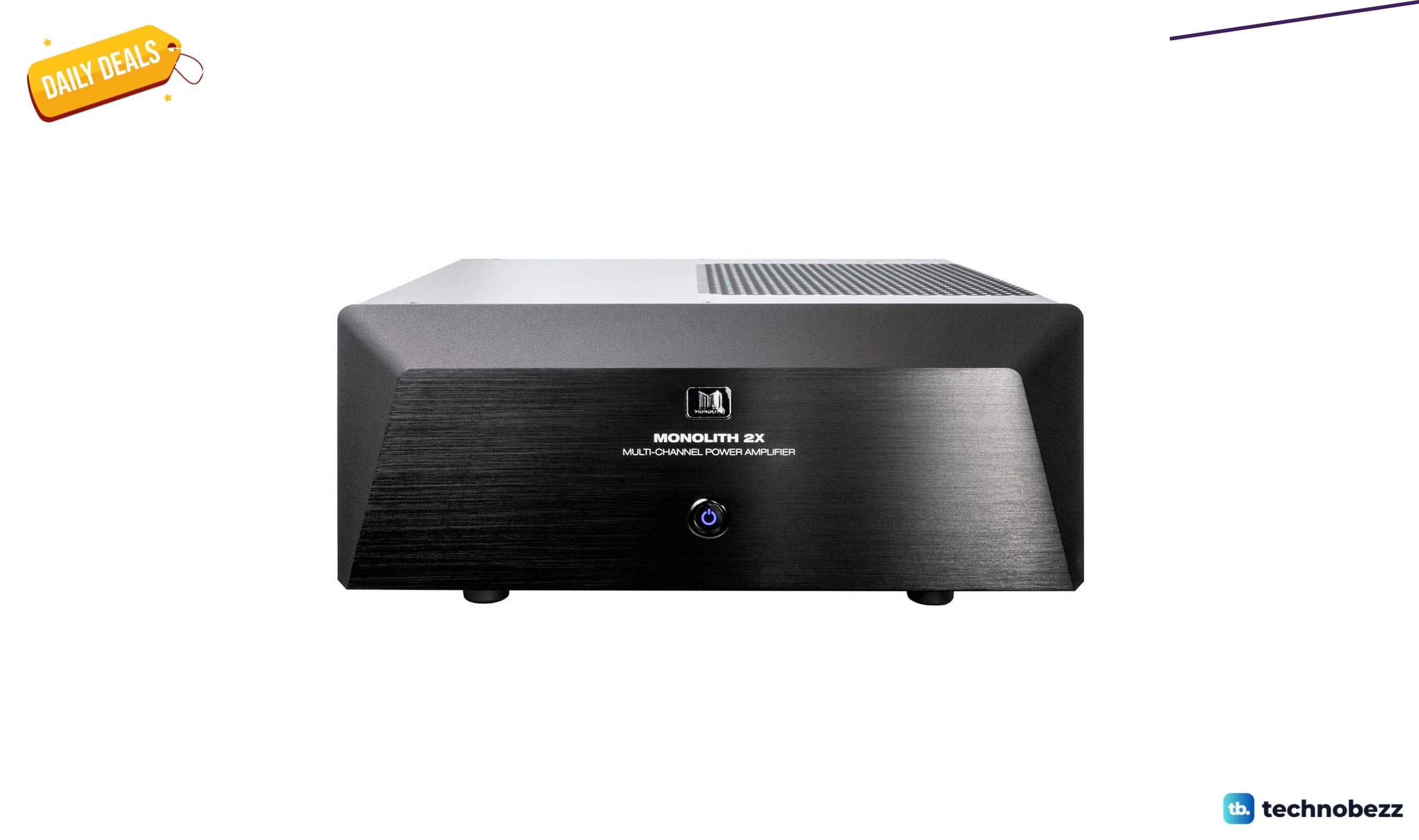Monolith Two-Channel Stereo Power Amplifier drops to $1499.99 on Amazon