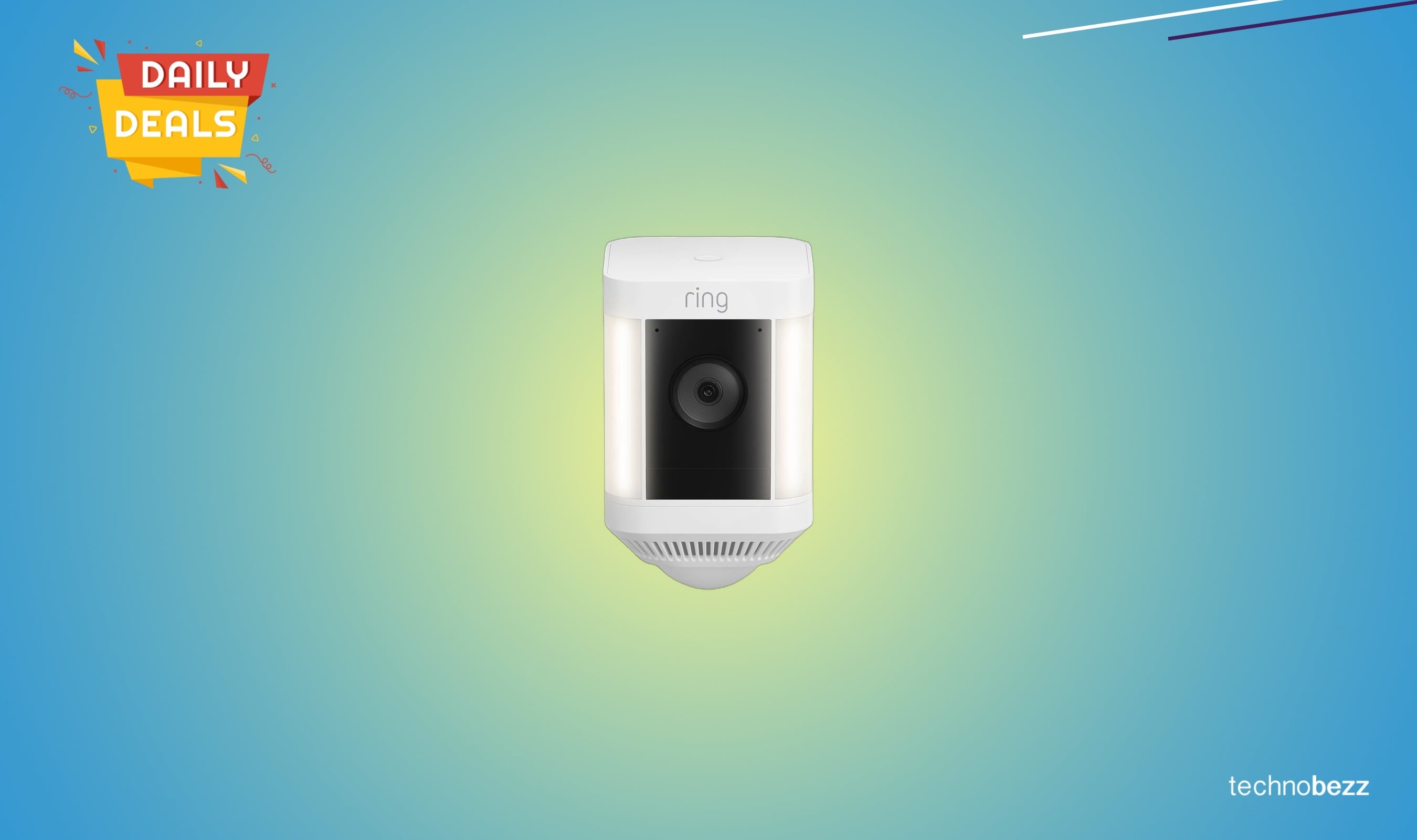 Like-New Ring Spotlight Cam Plus Battery drops to $98.99