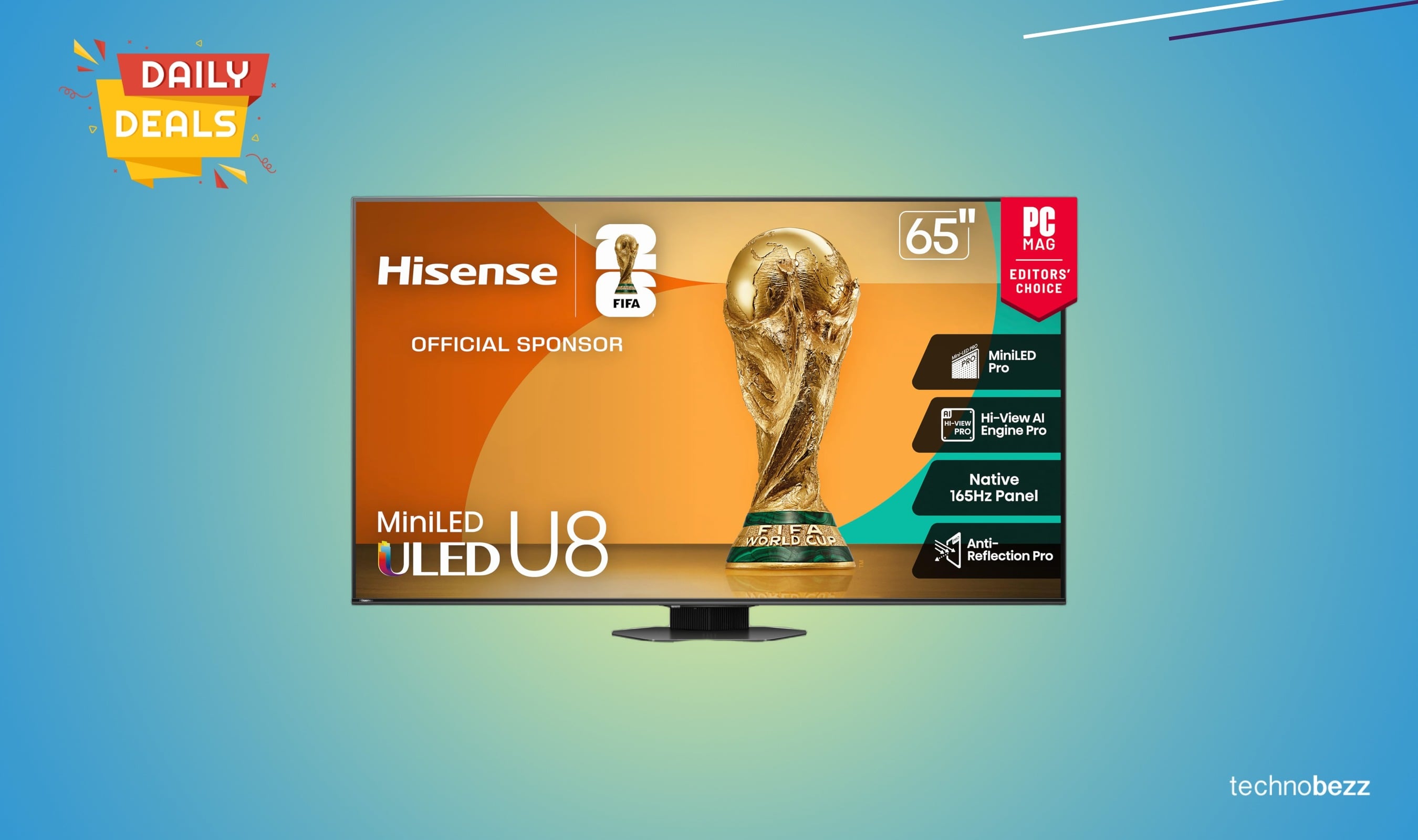 Hisense 65U8QG Mini-LED TV drops to $924.02 on Amazon