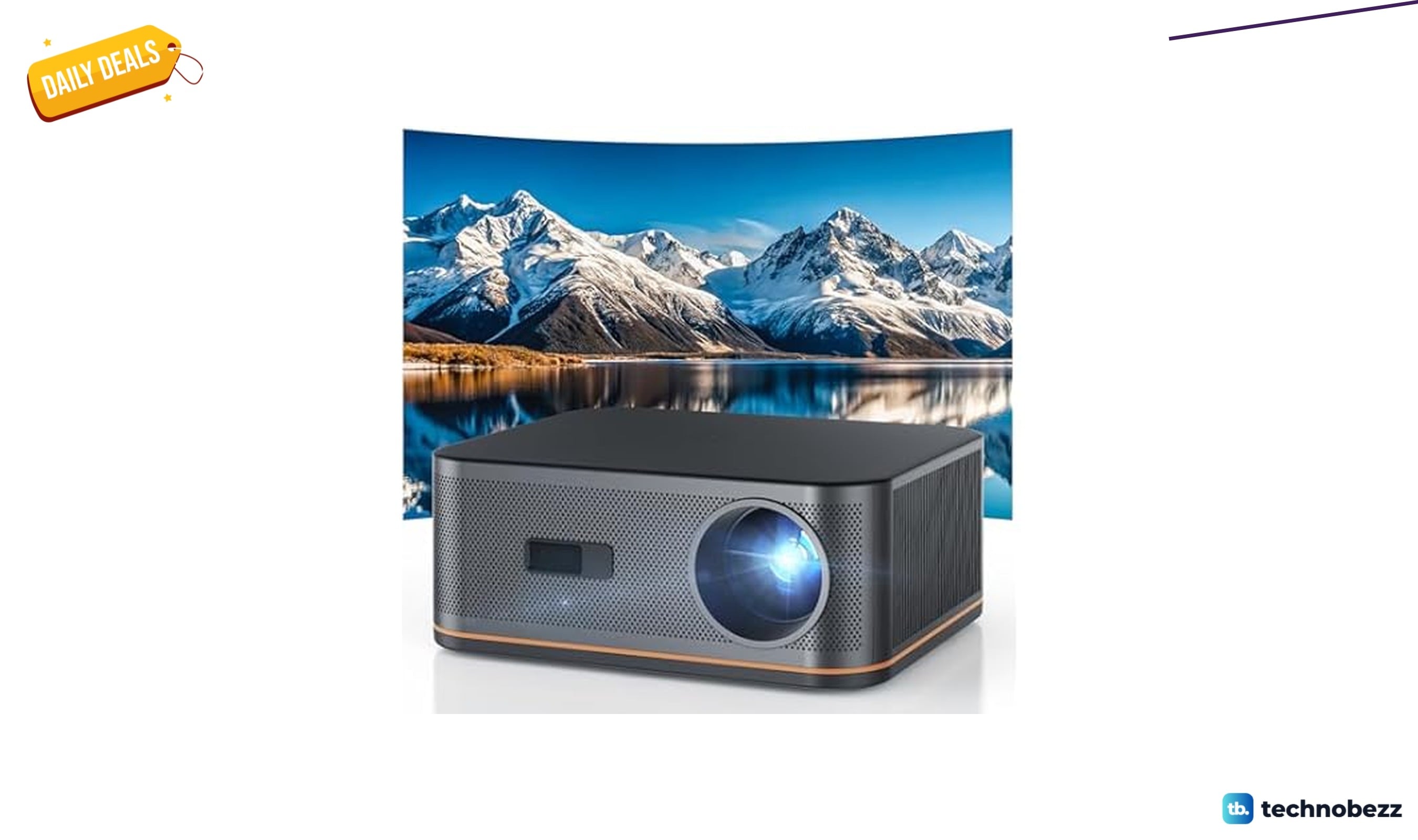 HAPPRUN 2000 ANSI 4K decoding projector now available for $259.99 at Woot