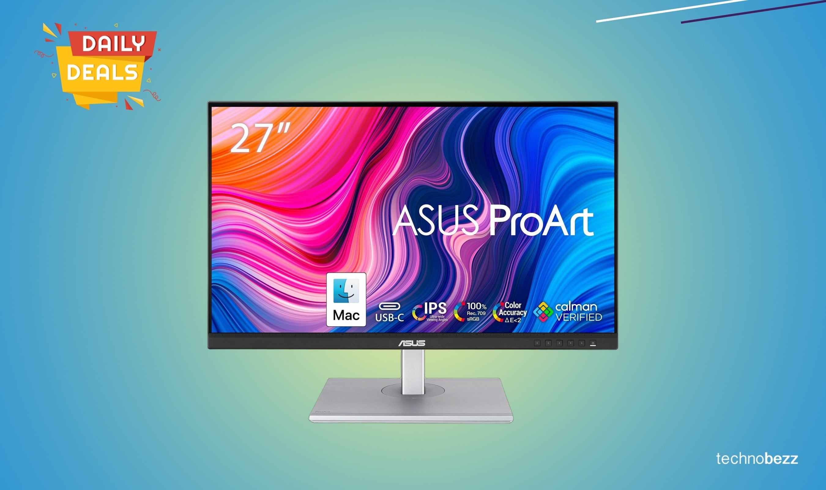 ASUS ProArt Display 27" monitor drops to $209 on Amazon