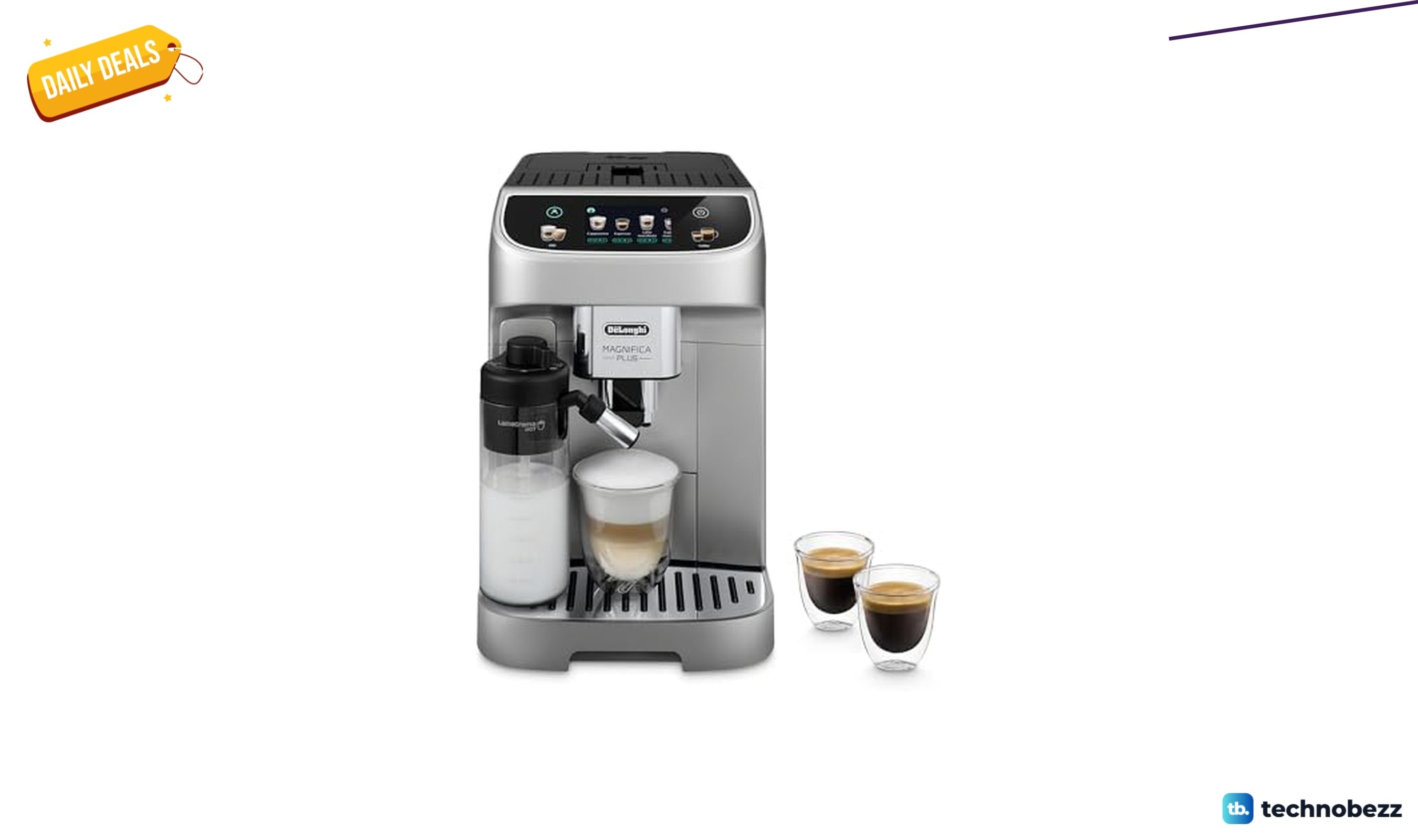 Woot offers the De'Longhi Magnifica Plus espresso machine for $1019.99