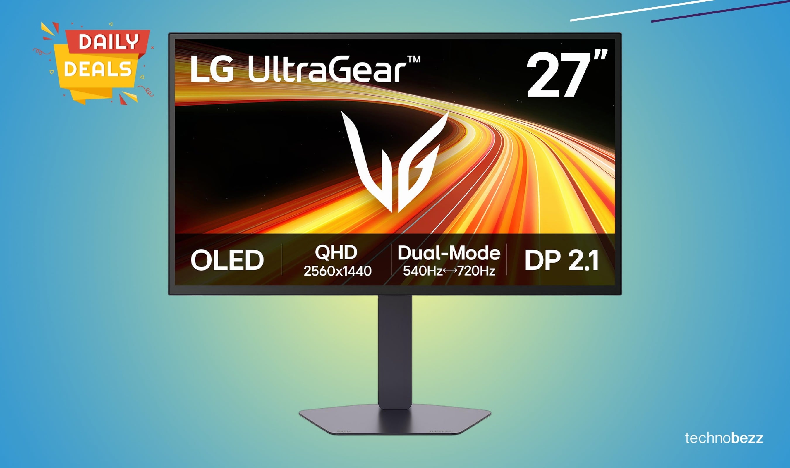 LG's 27-inch Ultragear OLED gaming monitor drops to $799.99