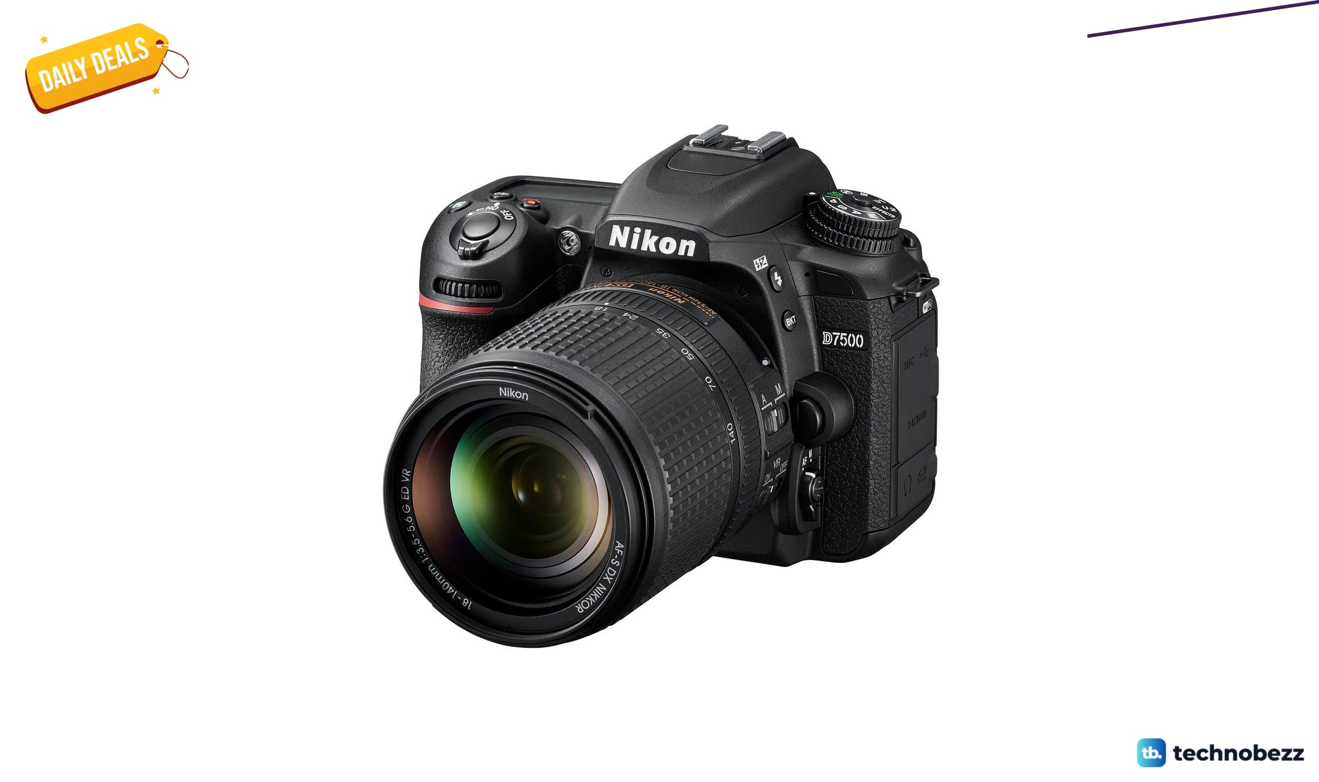 Nikon D7500 20.9MP DSLR Camera drops to $996.95 Save $503 on this price drop