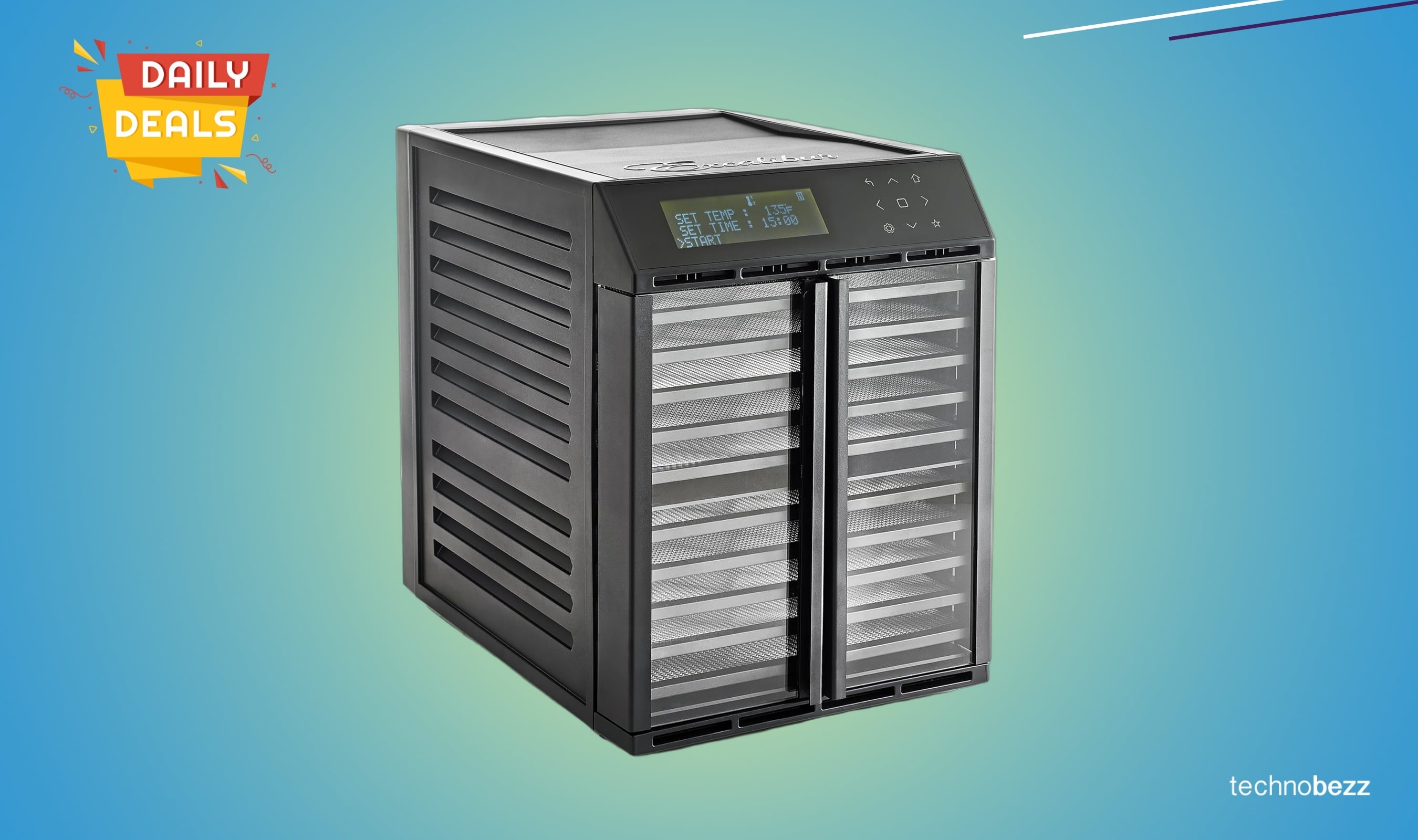 Excalibur RES10 10-Tray Food Dehydrator drops to $405.91