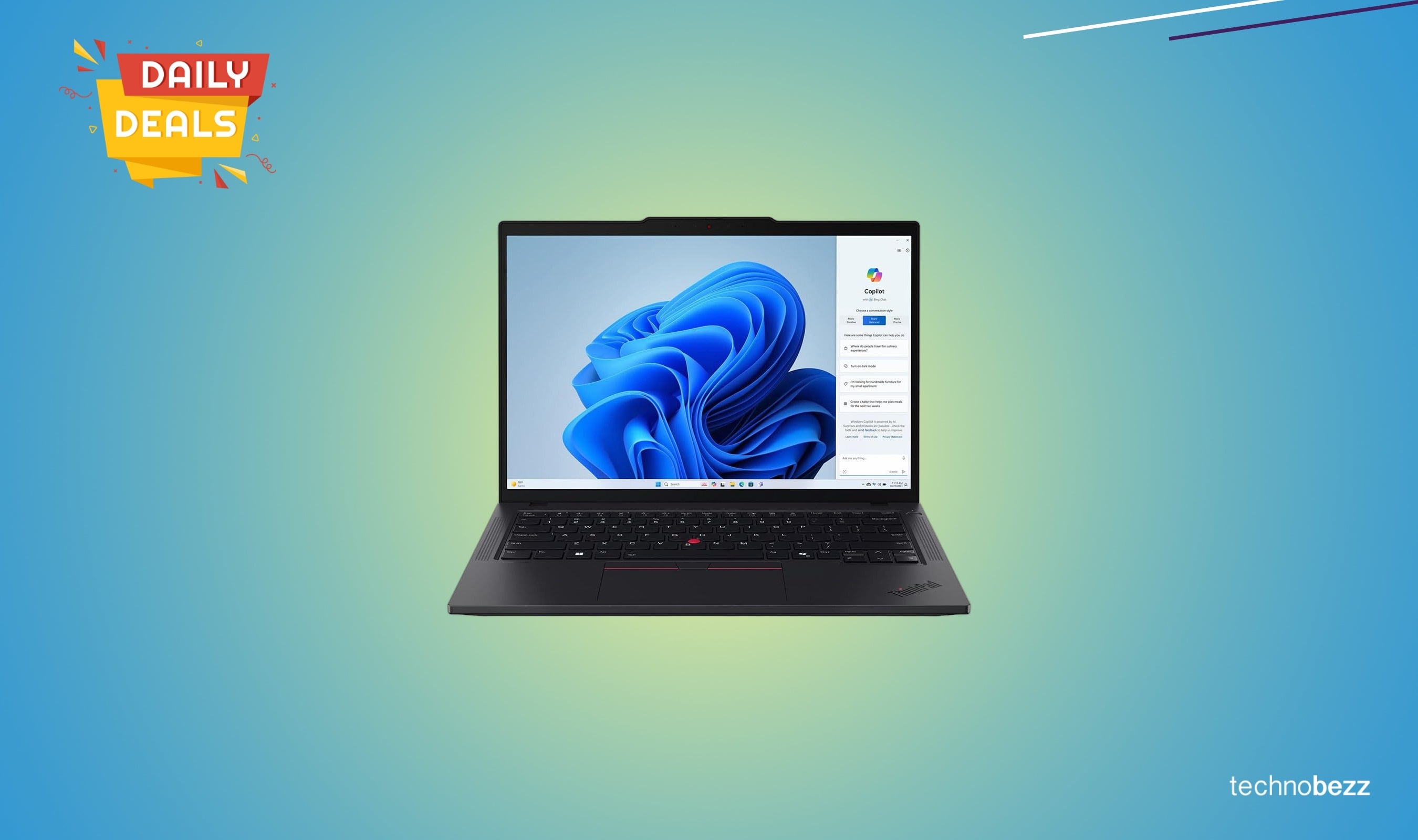 Lenovo ThinkPad T14 Gen 5 drops to $1275.99 on Amazon