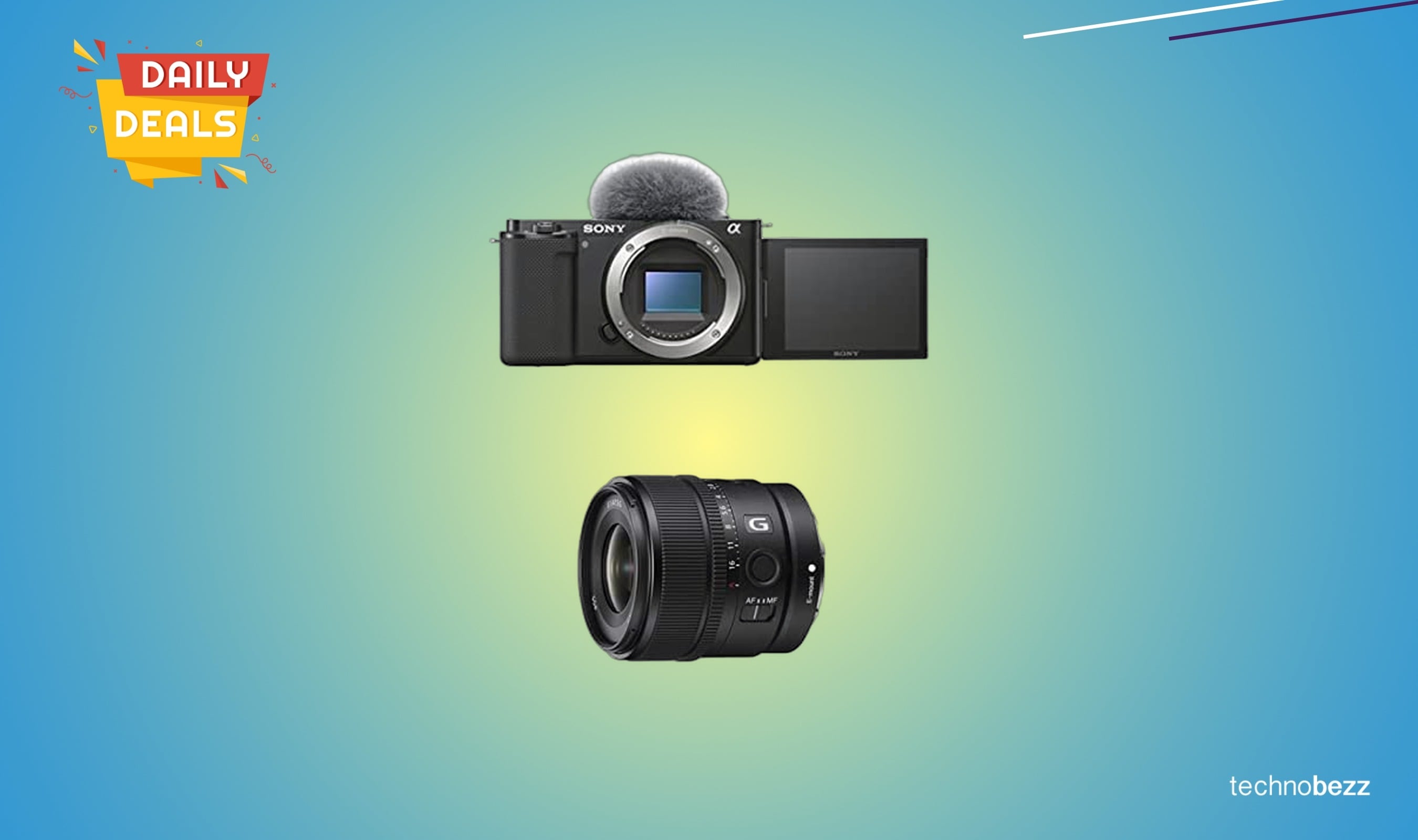 Sony Alpha ZV-E10 camera bundle drops to $1546 on Amazon