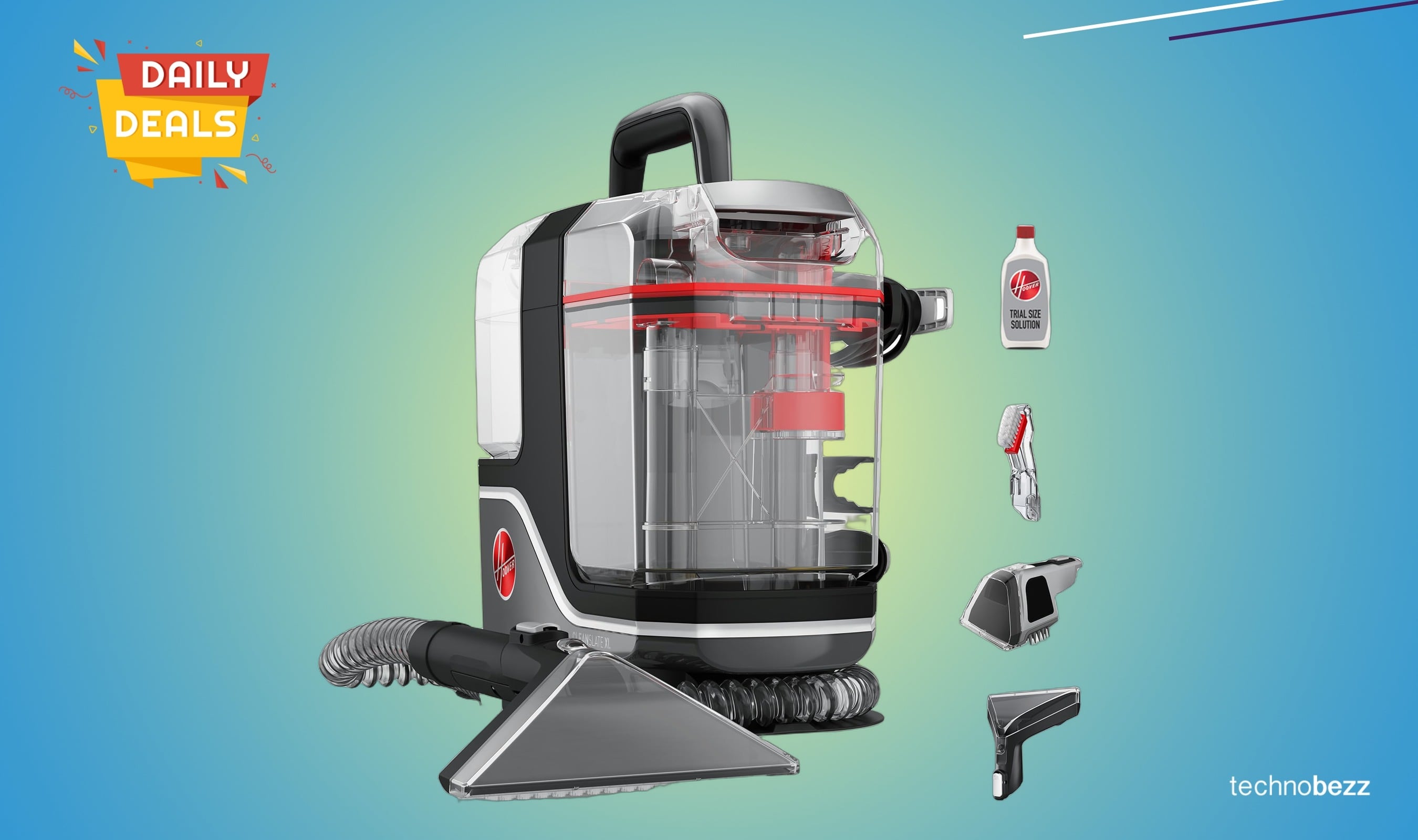 Hoover CleanSlate XL portable carpet cleaner drops to $129.99