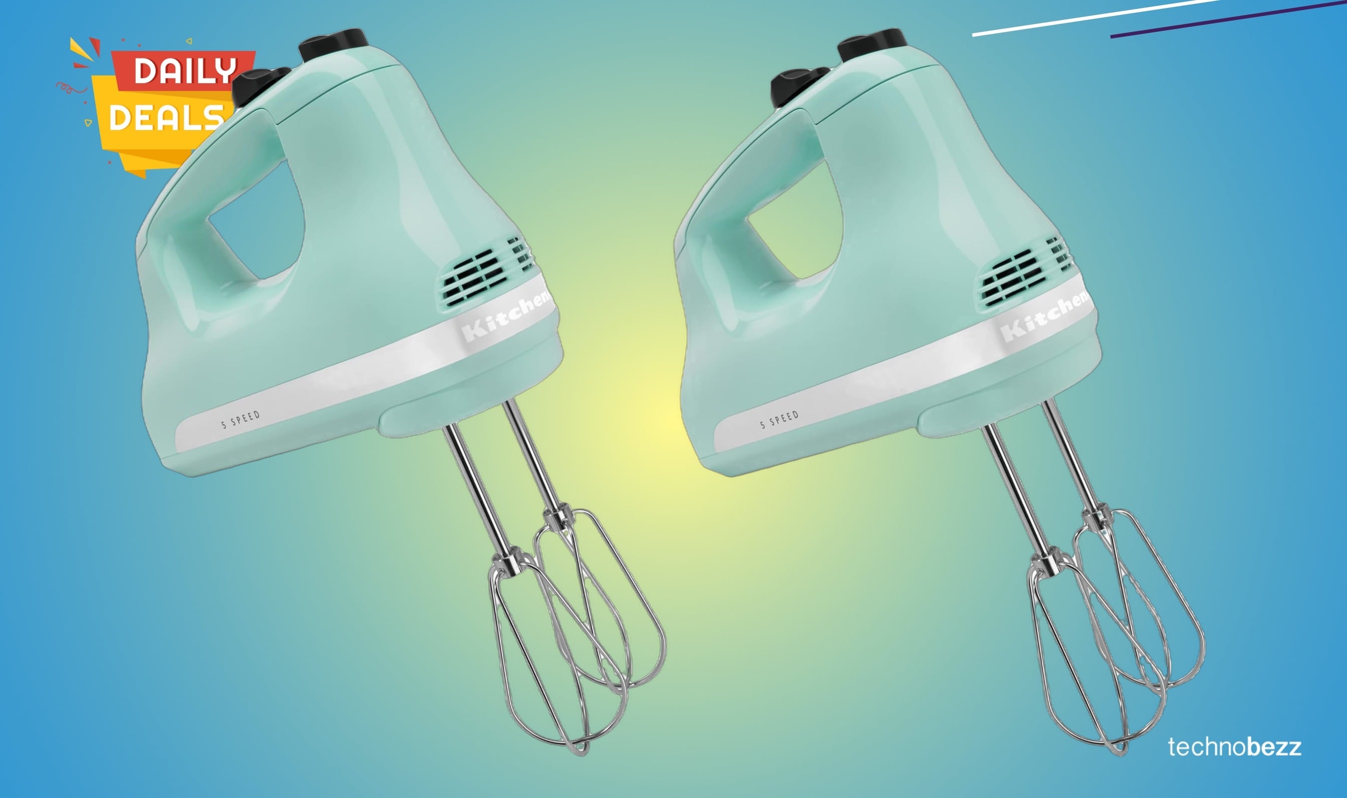 KitchenAid 5 Speed Hand Mixer drops to $89.98 on Amazon