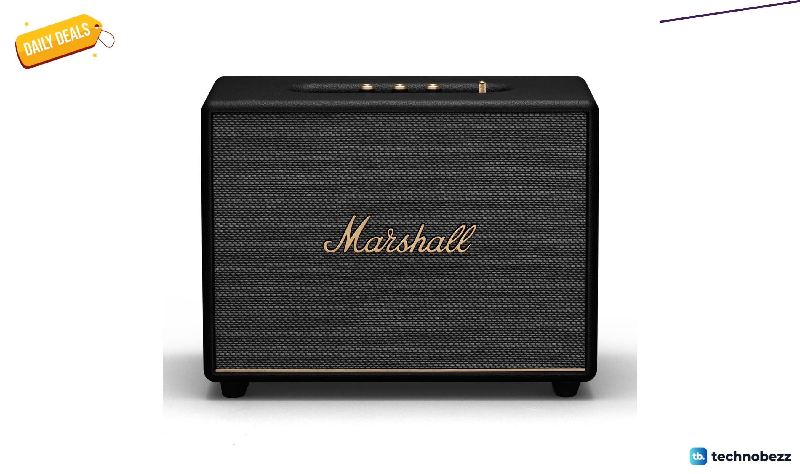Marshall Woburn III Bluetooth Home Speaker on sale for $449.99