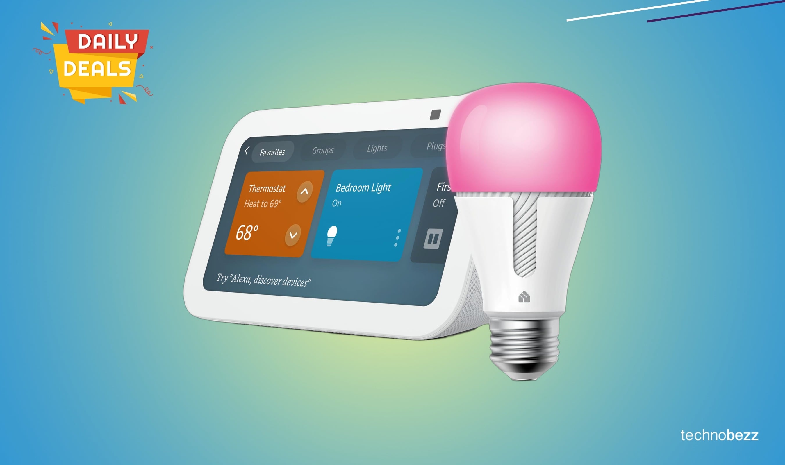 Echo Show 5 Glacier White bundle drops to $83.98