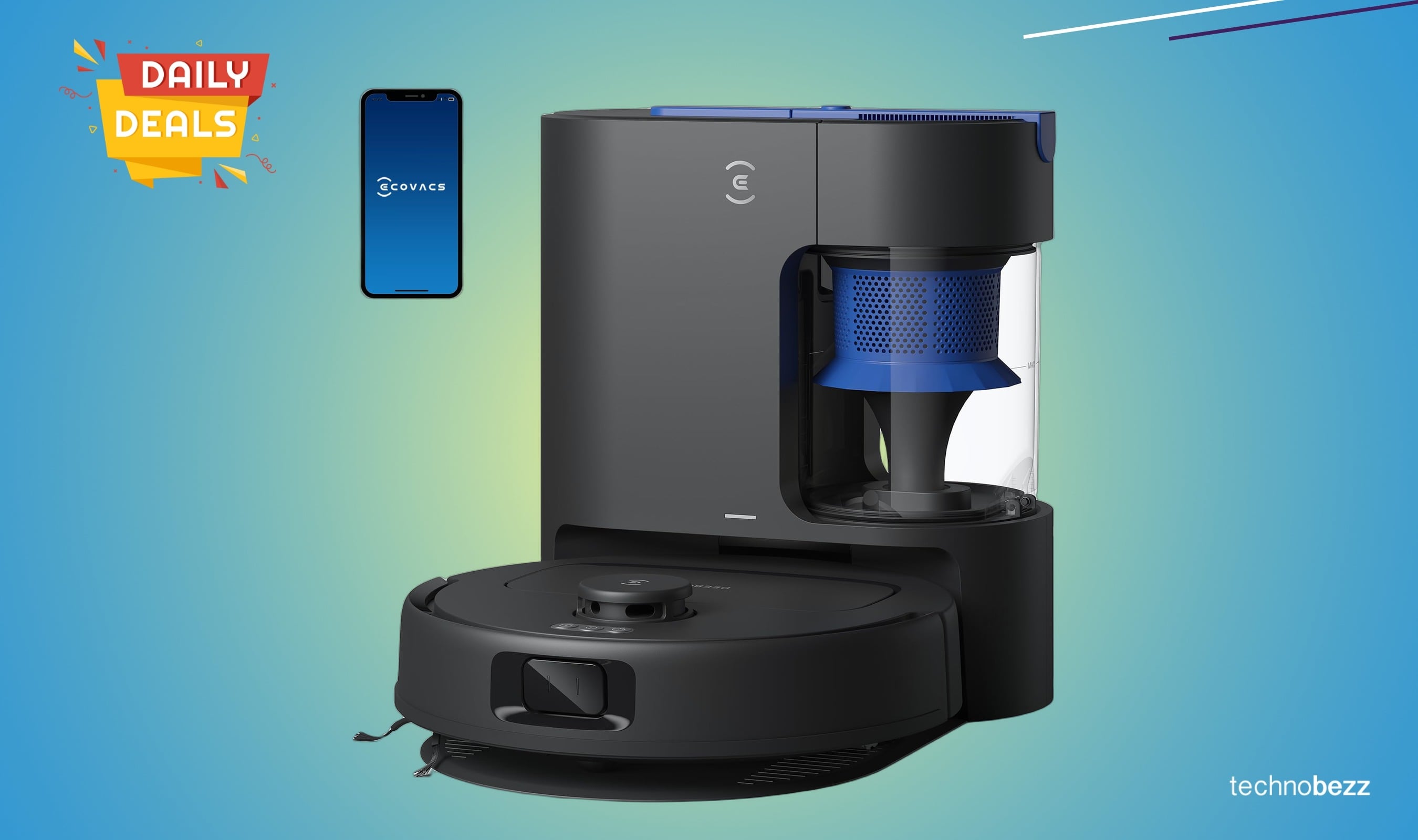 ECOVACS DEEBOT N20e Plus Robot Vacuum Mop drops to $299