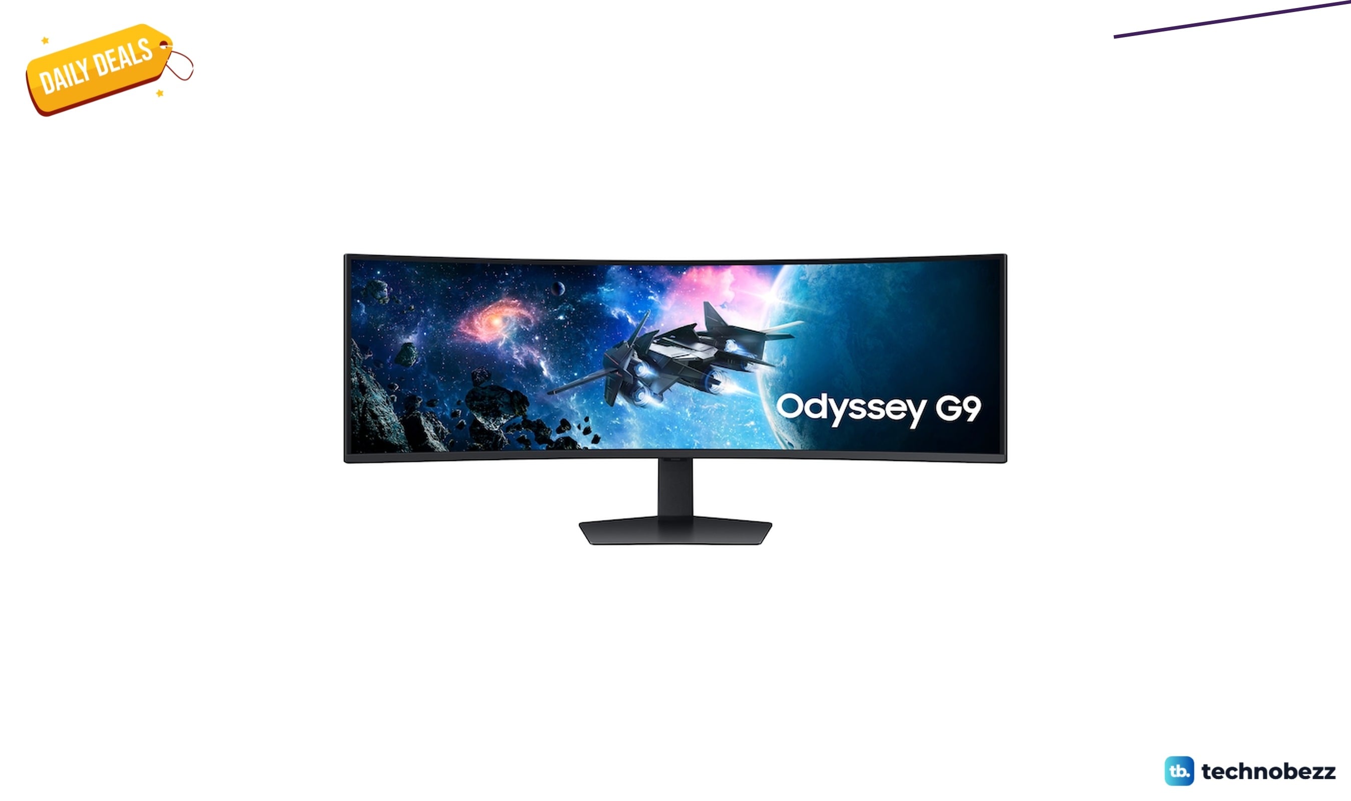 The 49 Odyssey G9 G95C is now available for $849.99 at Samsung
