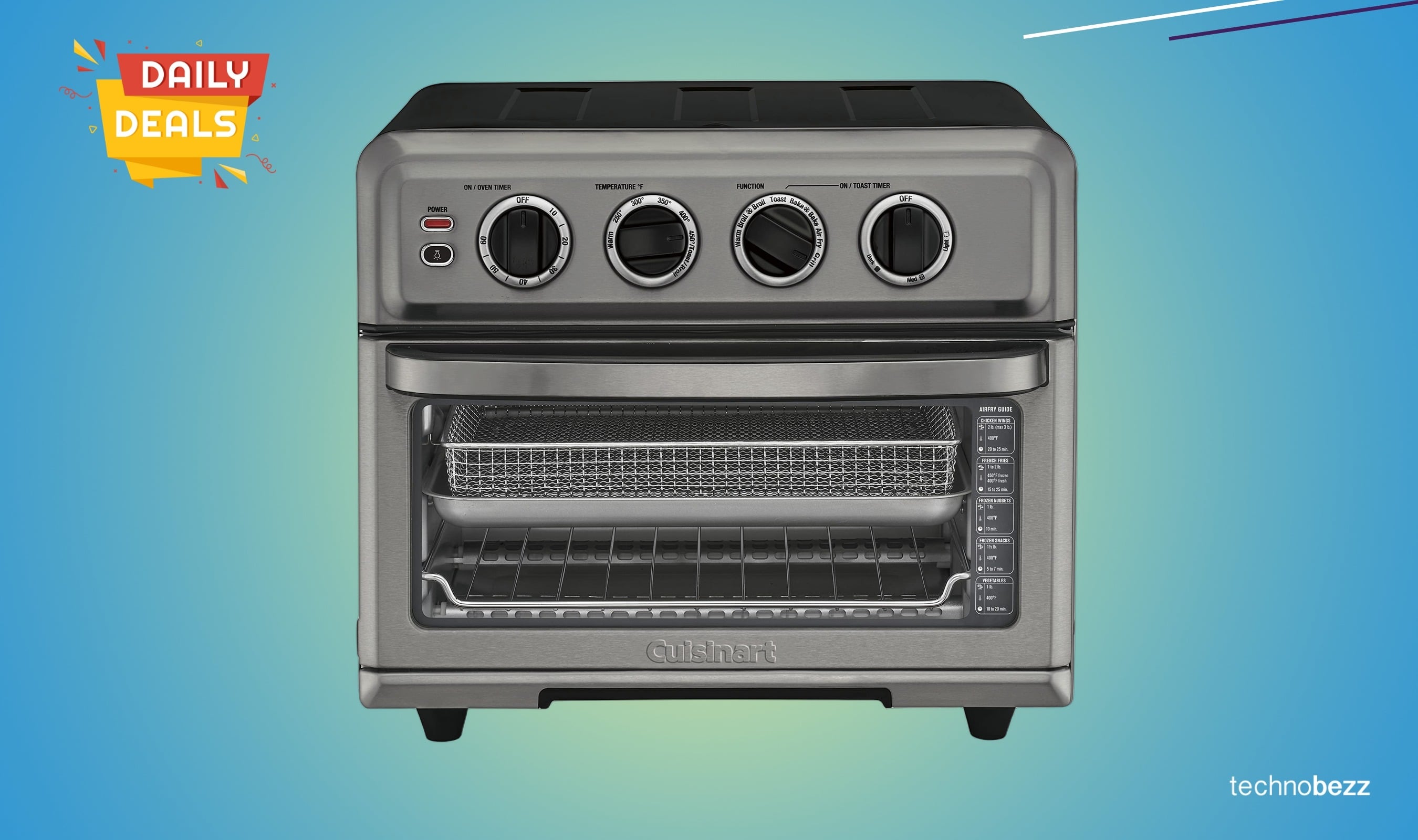 Cuisinart Air Fryer Toaster Oven drops to $179.95 on Amazon