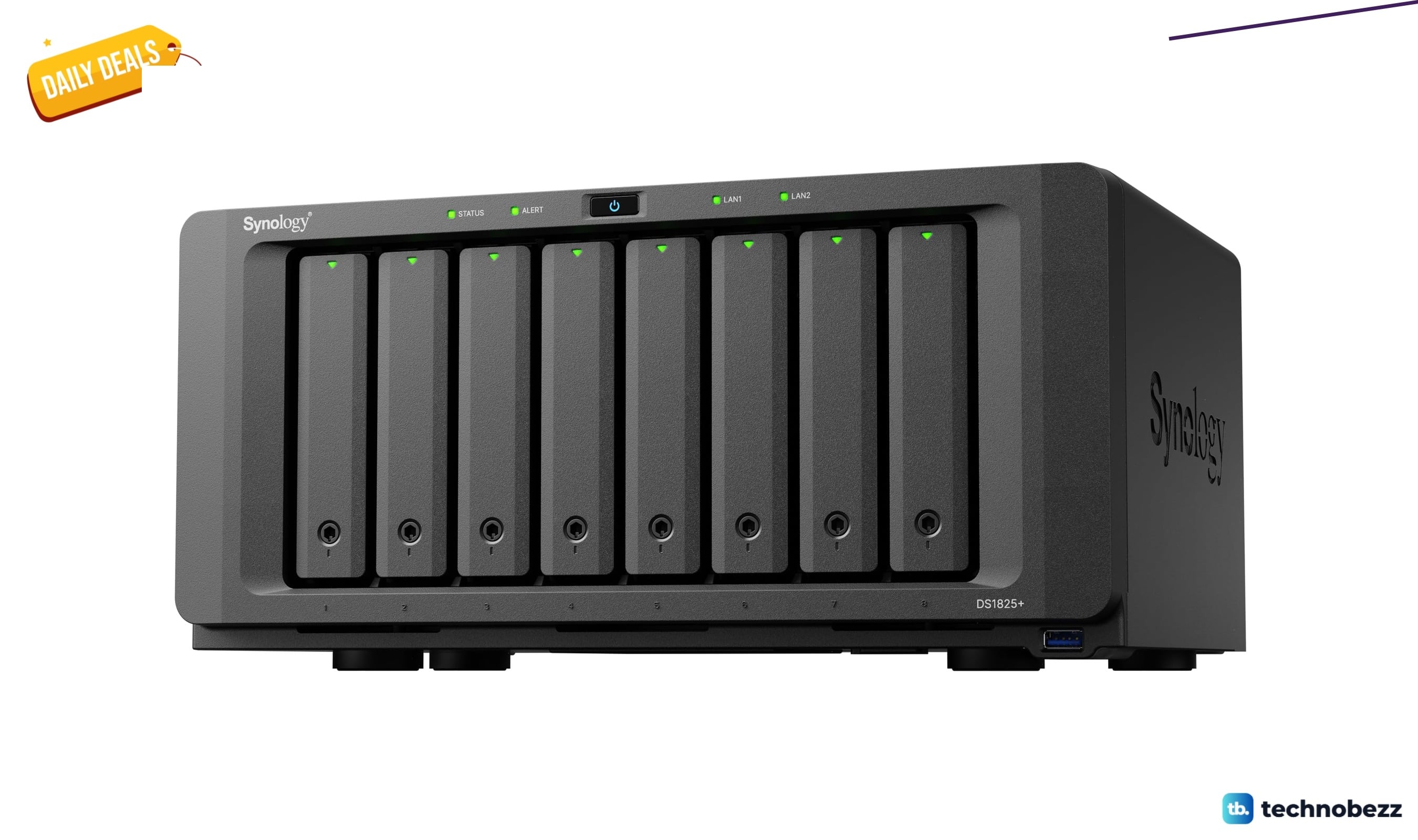 Synology DS1825+ Enterprise Video Production NAS drops to $1039.99
