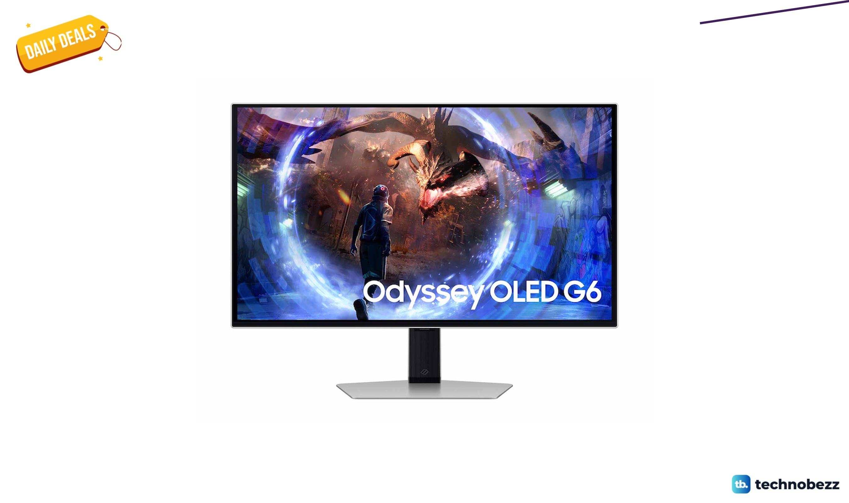 Samsung now offers the Odyssey OLED G6 G60SD QHD 360Hz gaming monitor for $699.99