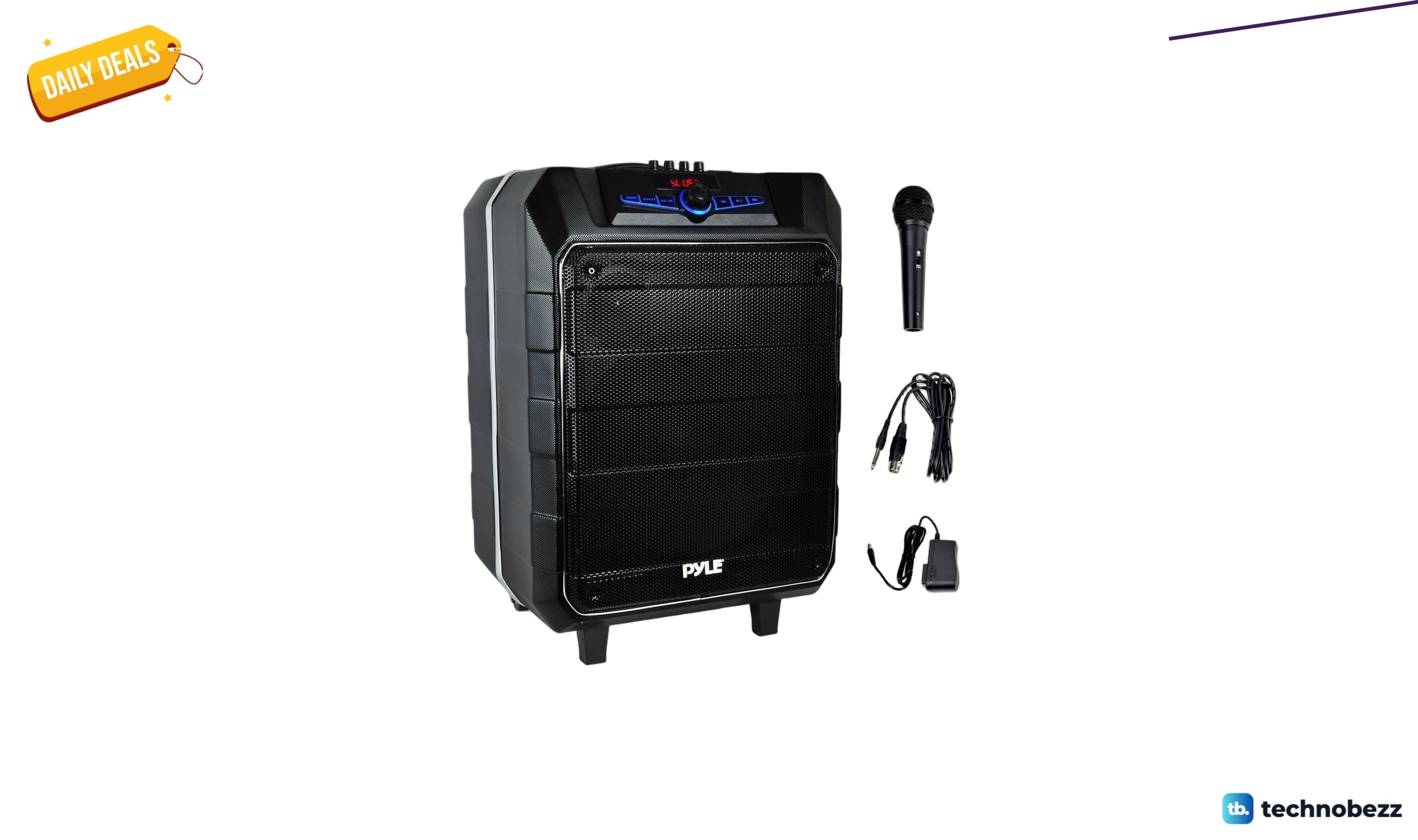 Pyle PA Speaker Job Site Radio Karaoke drops to $165.04 on Amazon