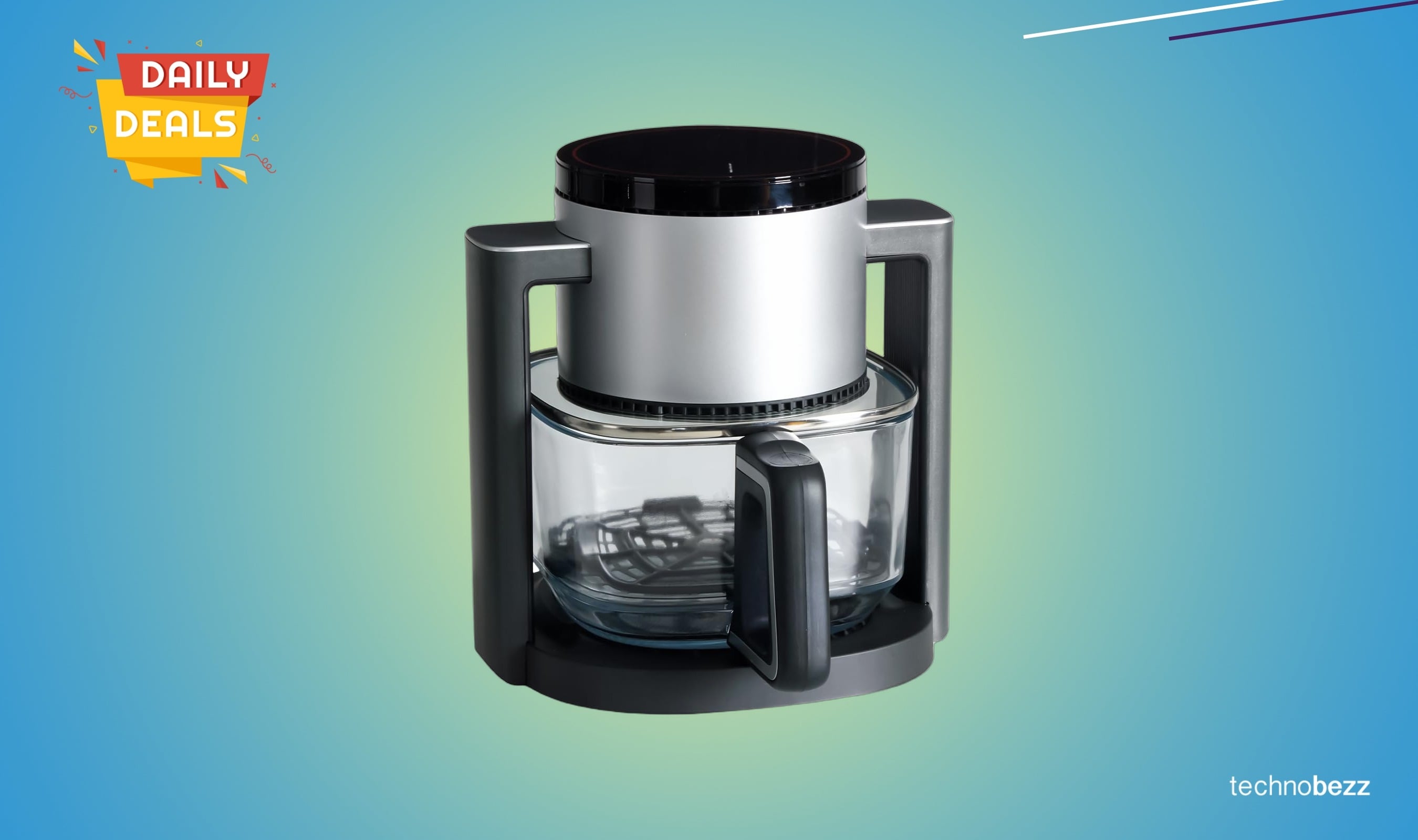 NEWBULIG 4.7Qt Glass Air Fryer drops to $57.98 on Amazon