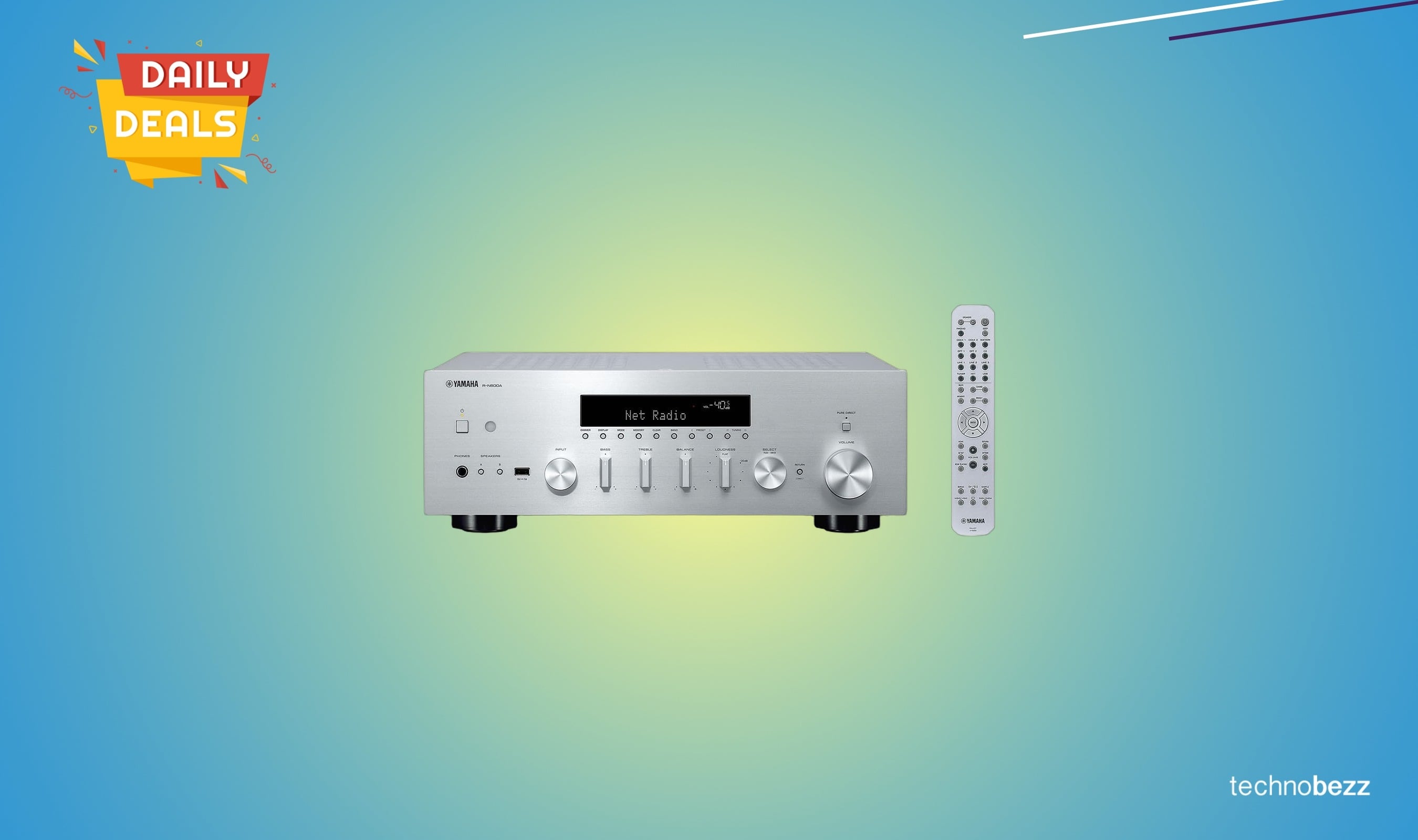 Yamaha R-N600A Network Receiver hits new low at $711.99