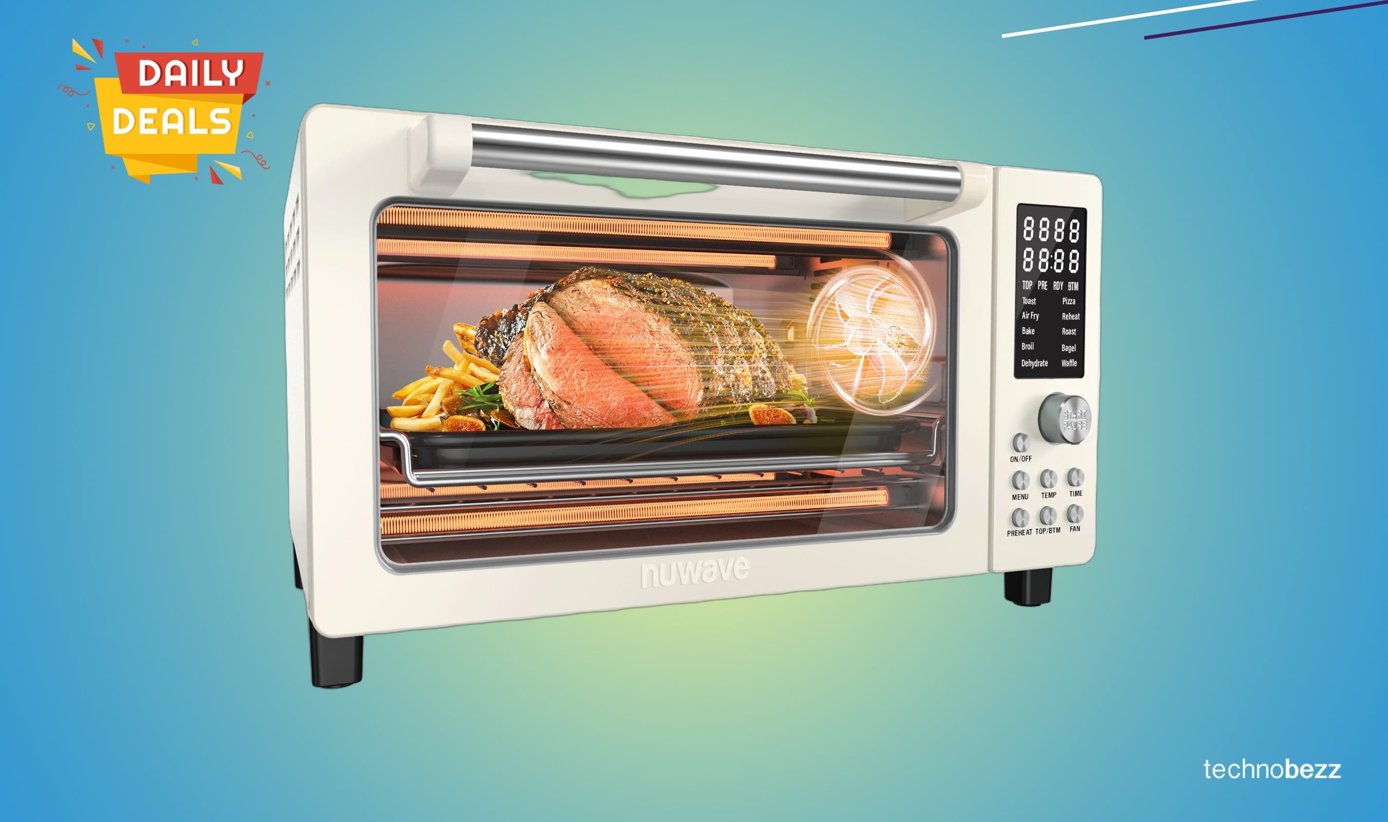 Nuwave Bravo Pro Smart Air Fryer Toaster drops to $161.99