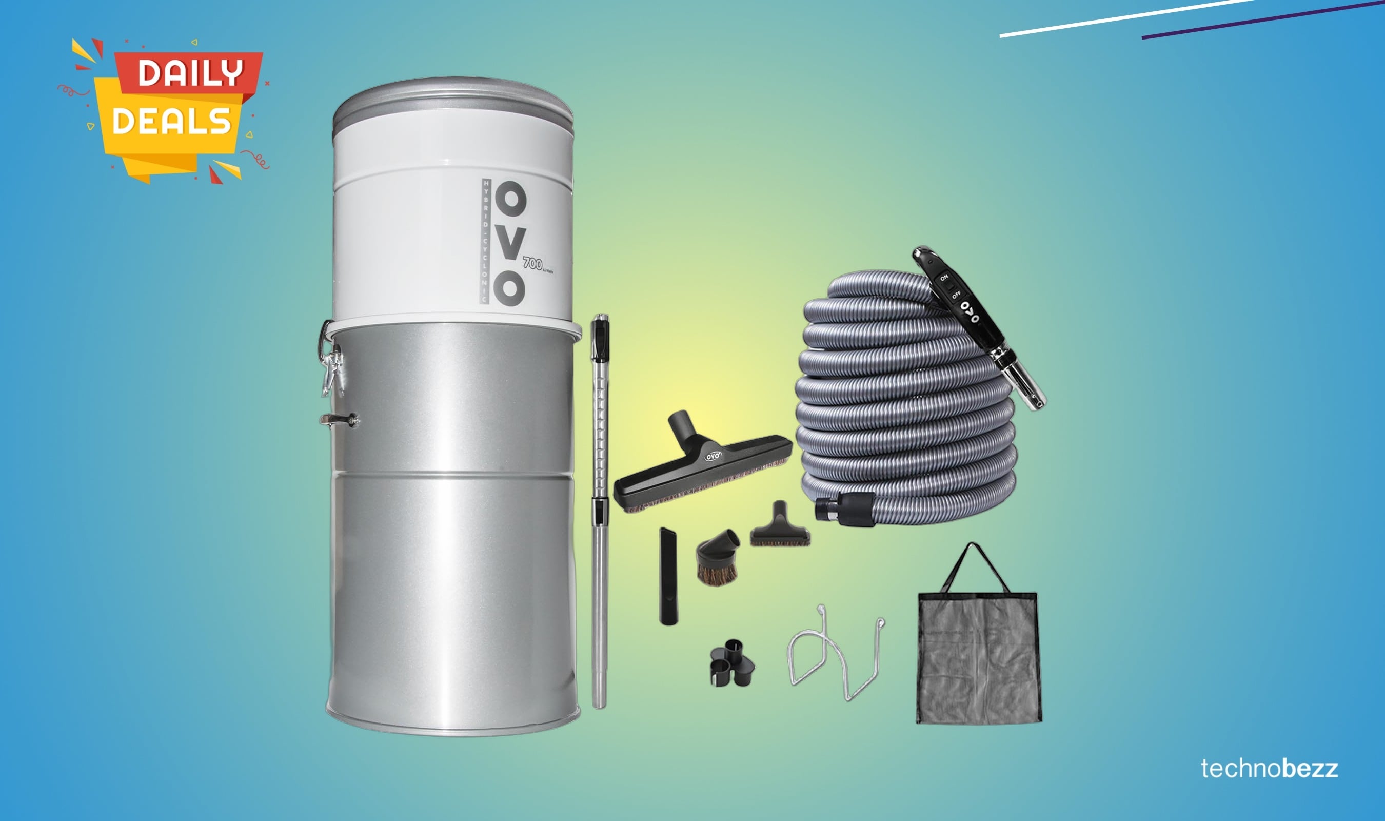 OVO Heavy Duty Central Vacuum System drops to $446.27