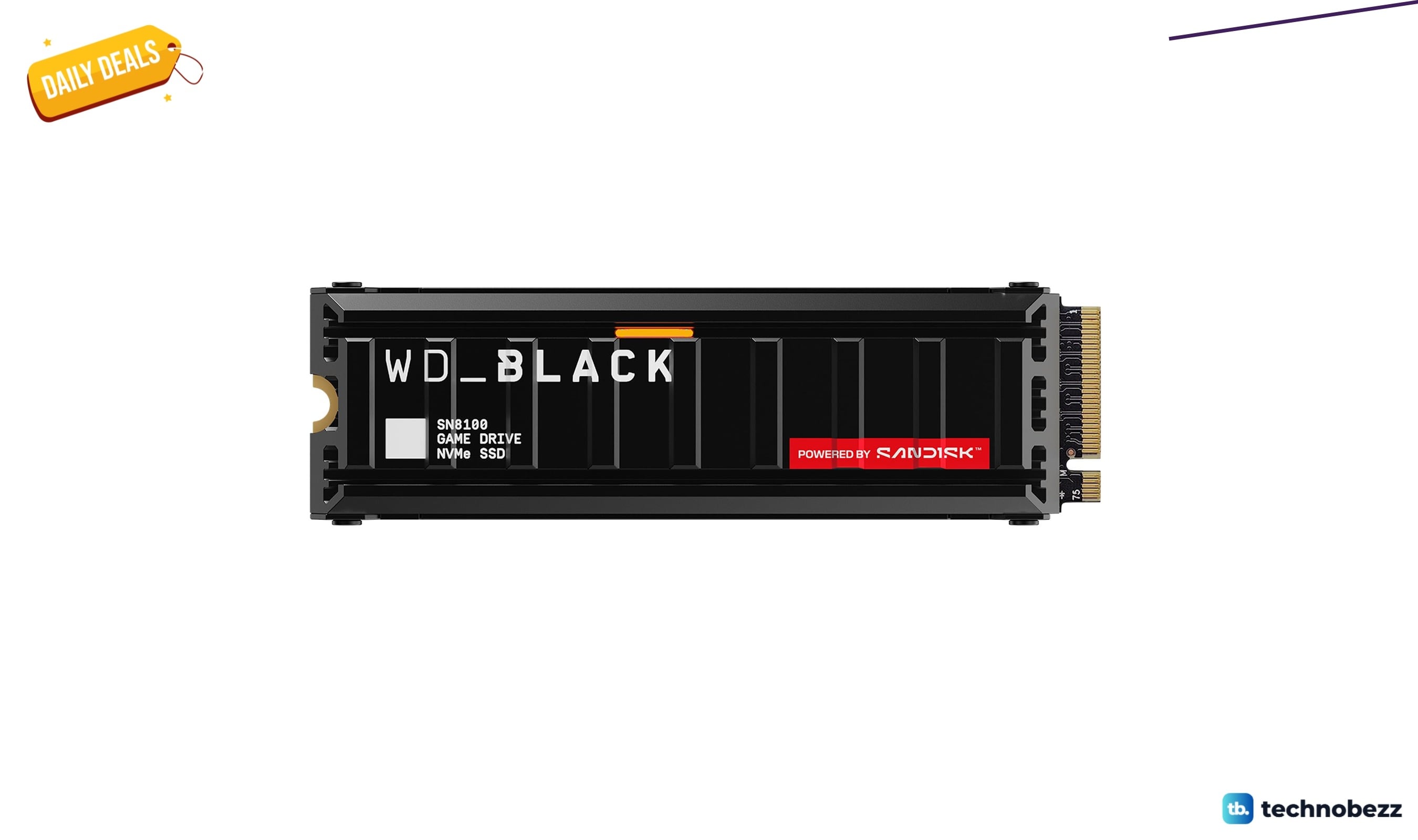 WD_Black SN8100 2TB PCIe 5.0 SSD drops to $349.99 at Amazon