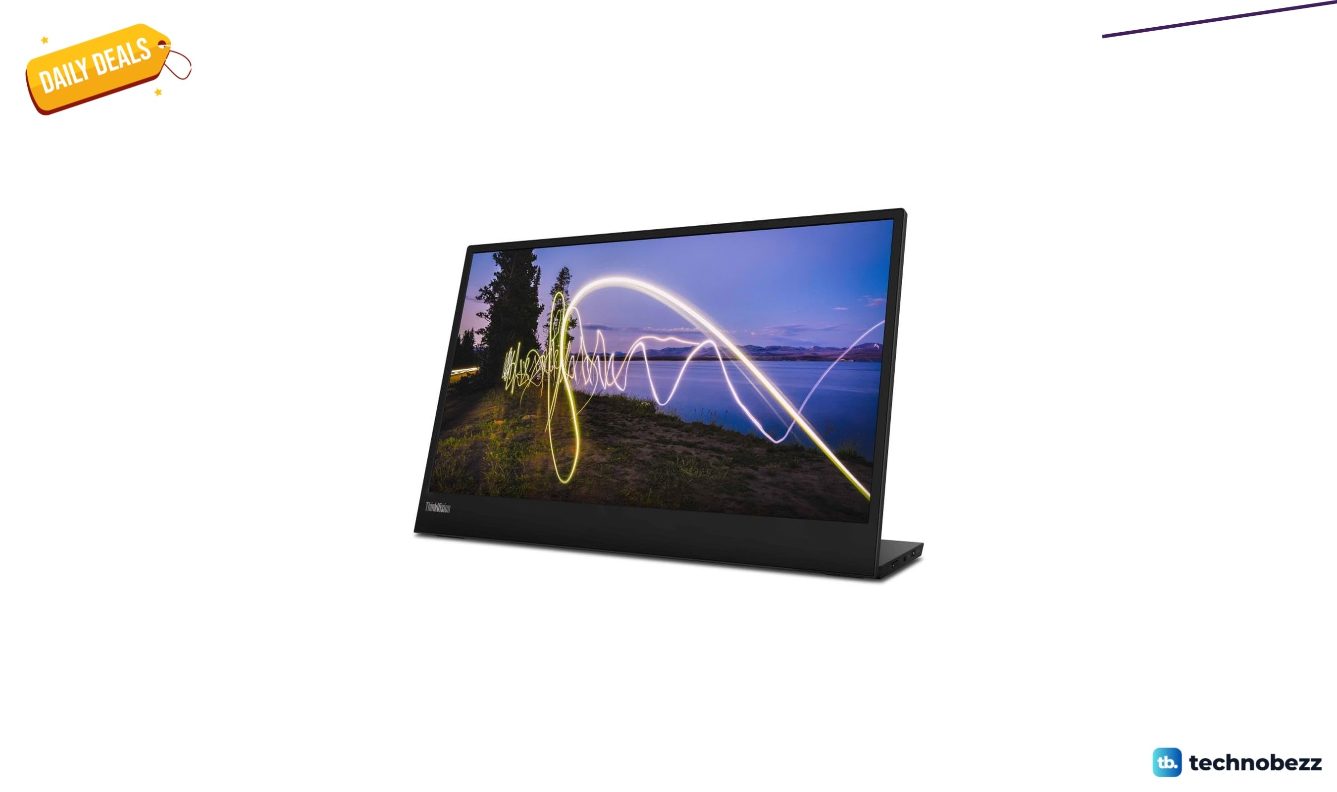 Lenovo ThinkVision M15 15.6 inch Full HD WLED monitor drops to $164.99