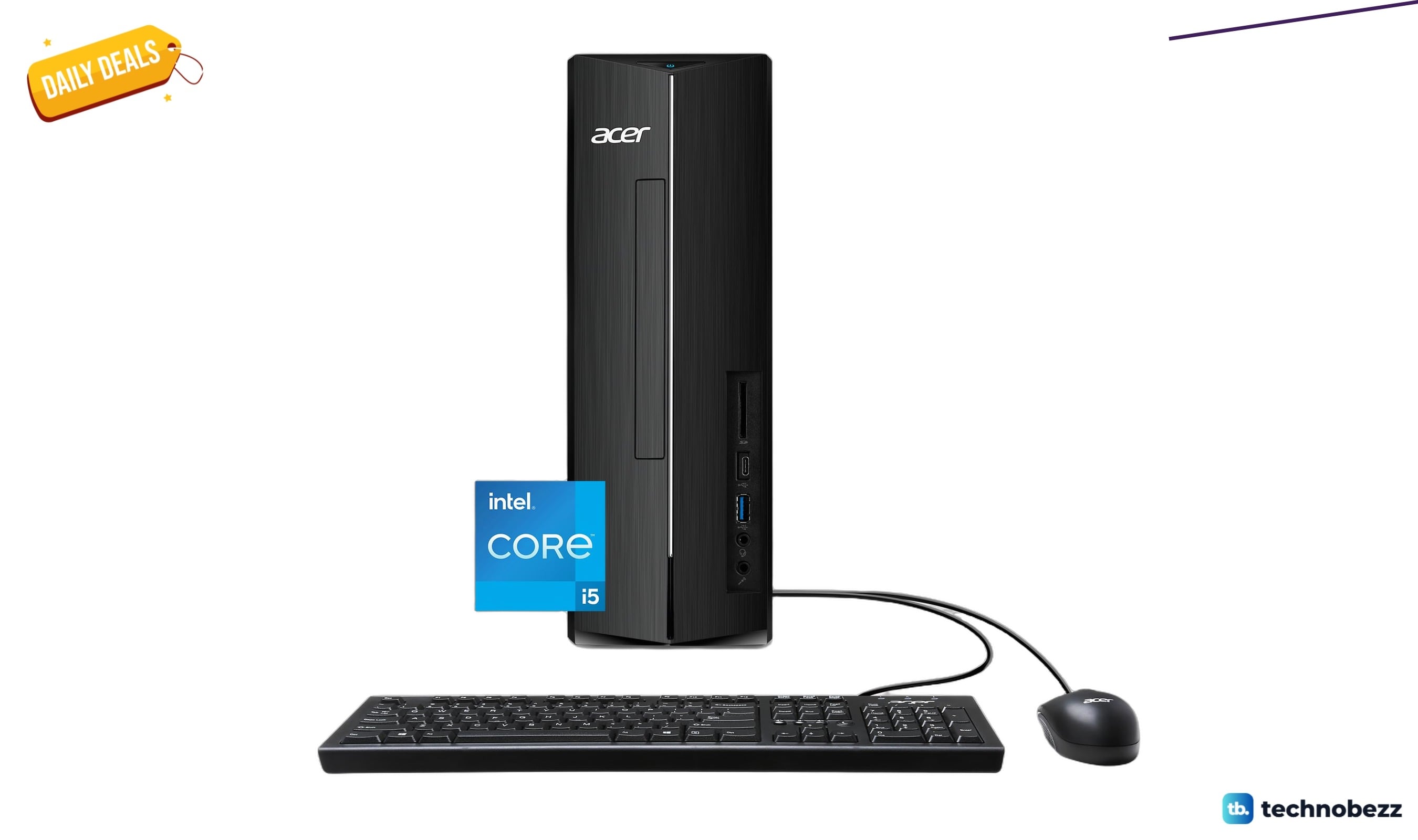 Acer Aspire XC-1780-UA91 Desktop with Intel Core i5 drops to $529.99