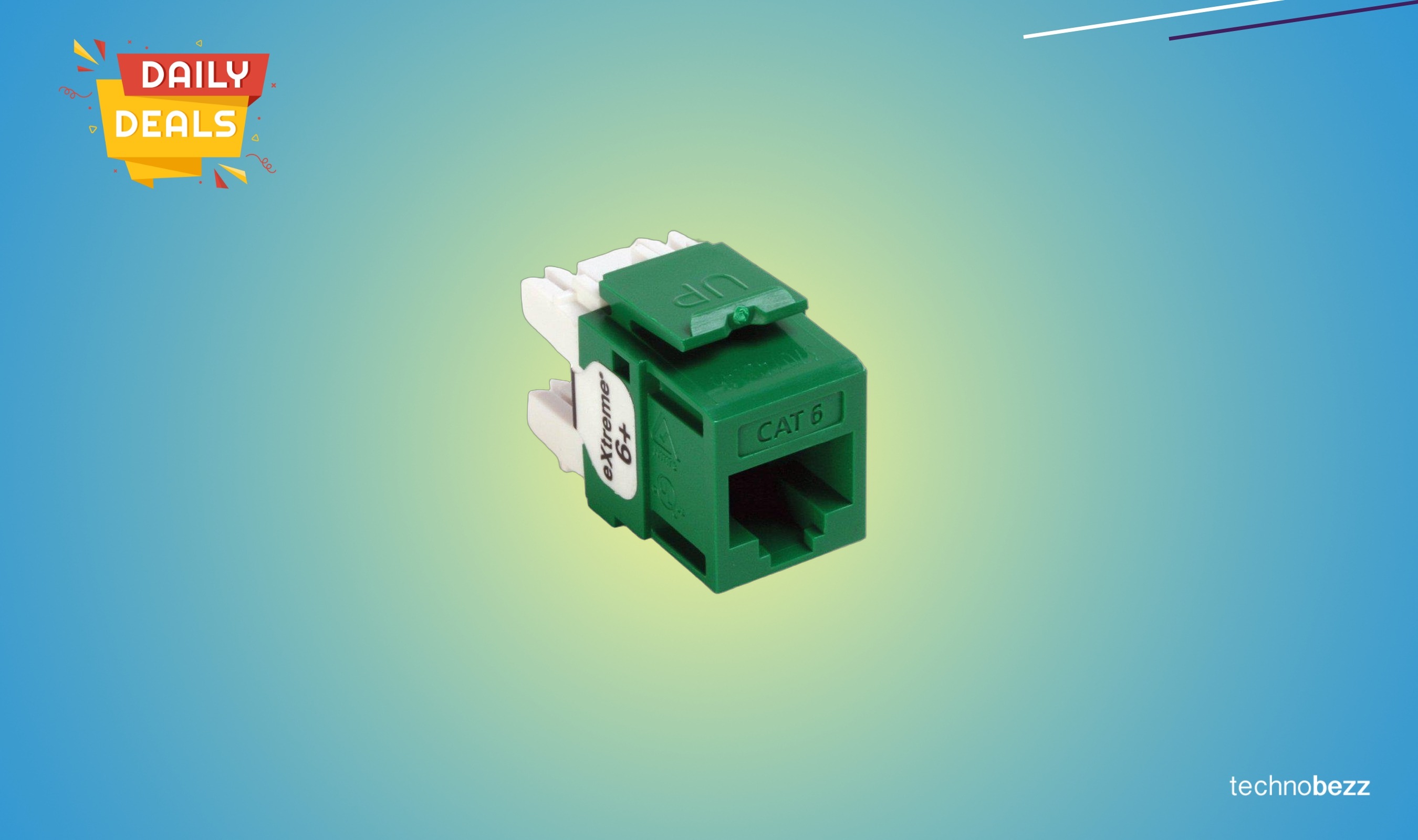 Leviton Extreme 6+ QuickPort Connector pack drops to $173.35