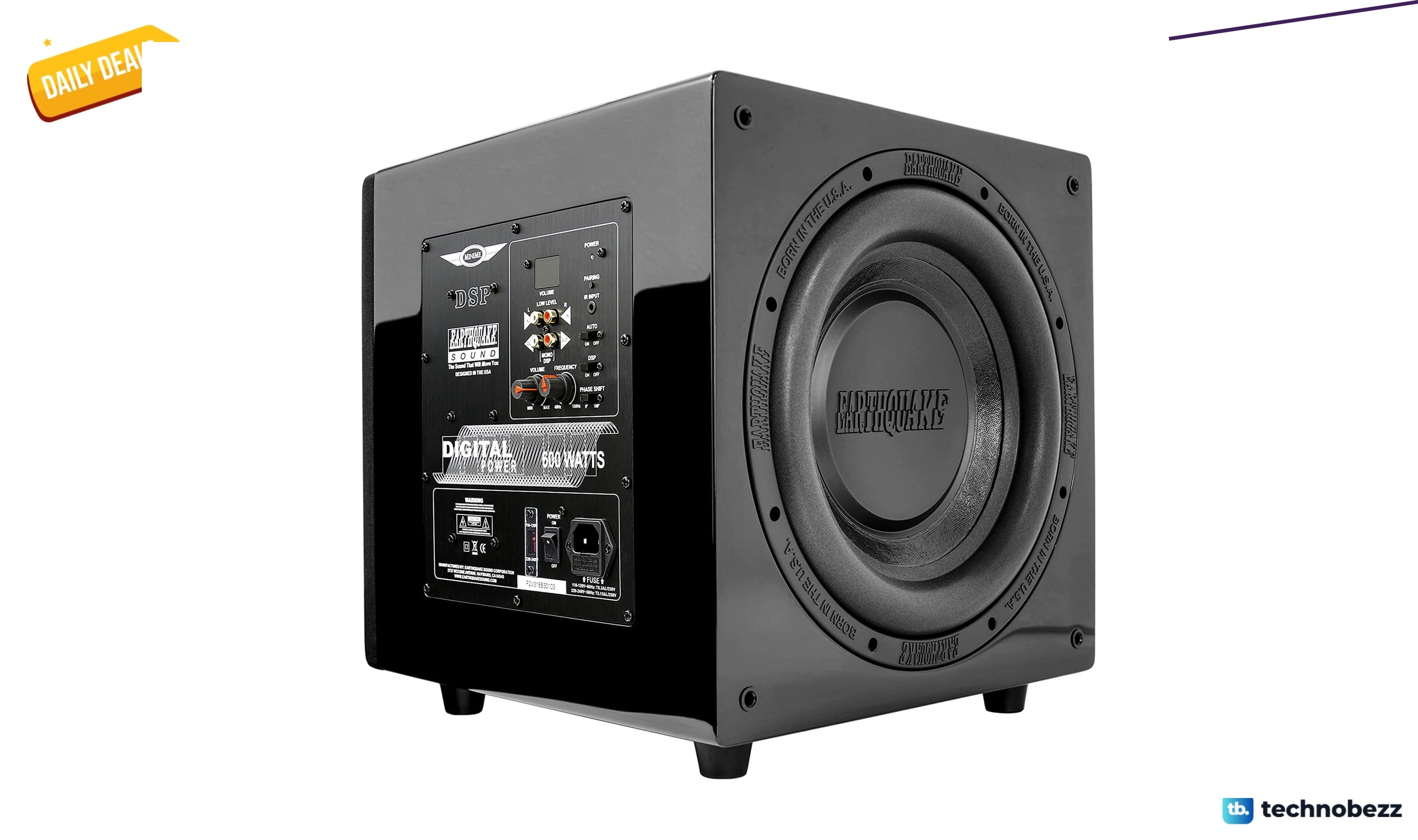 Earthquake Sound MiniMe DSP P-10 Powered Subwoofer drops to $637.99