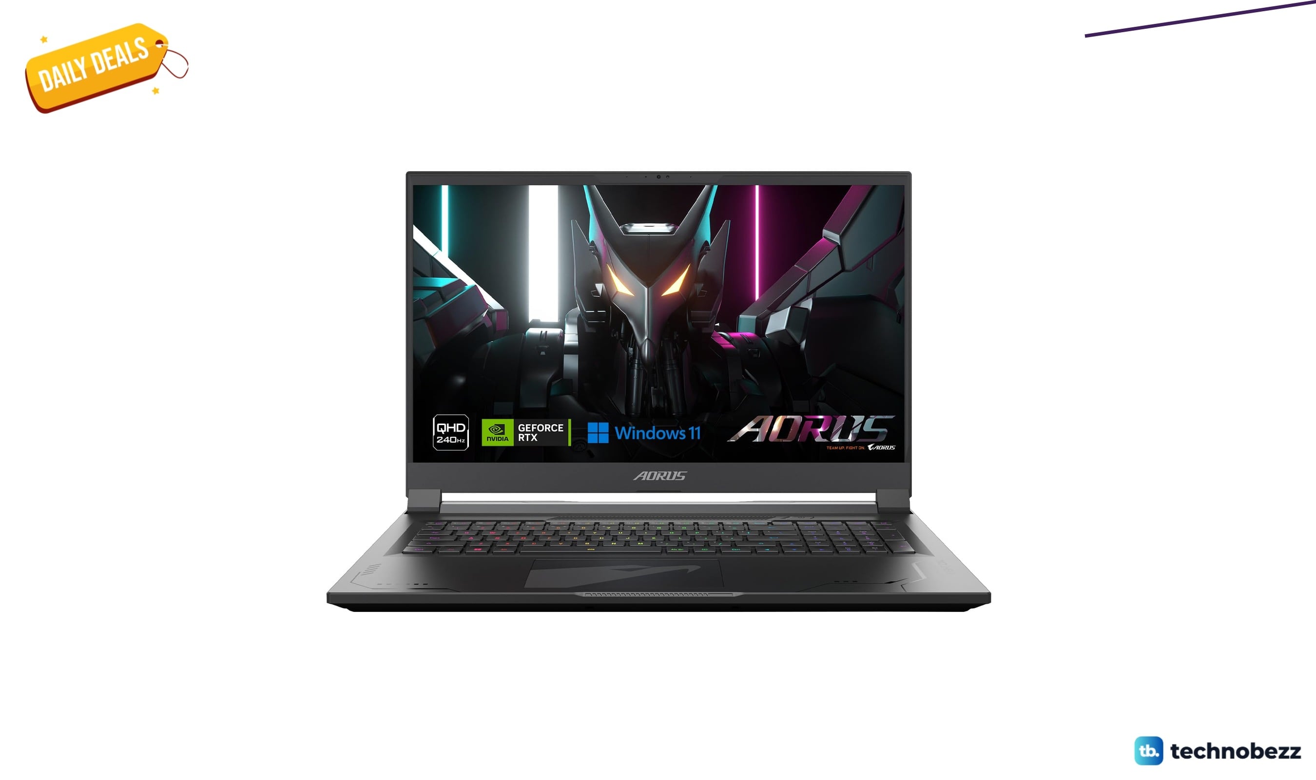 GIGABYTE AORUS 17X with RTX 4080 drops to $2362 on Amazon