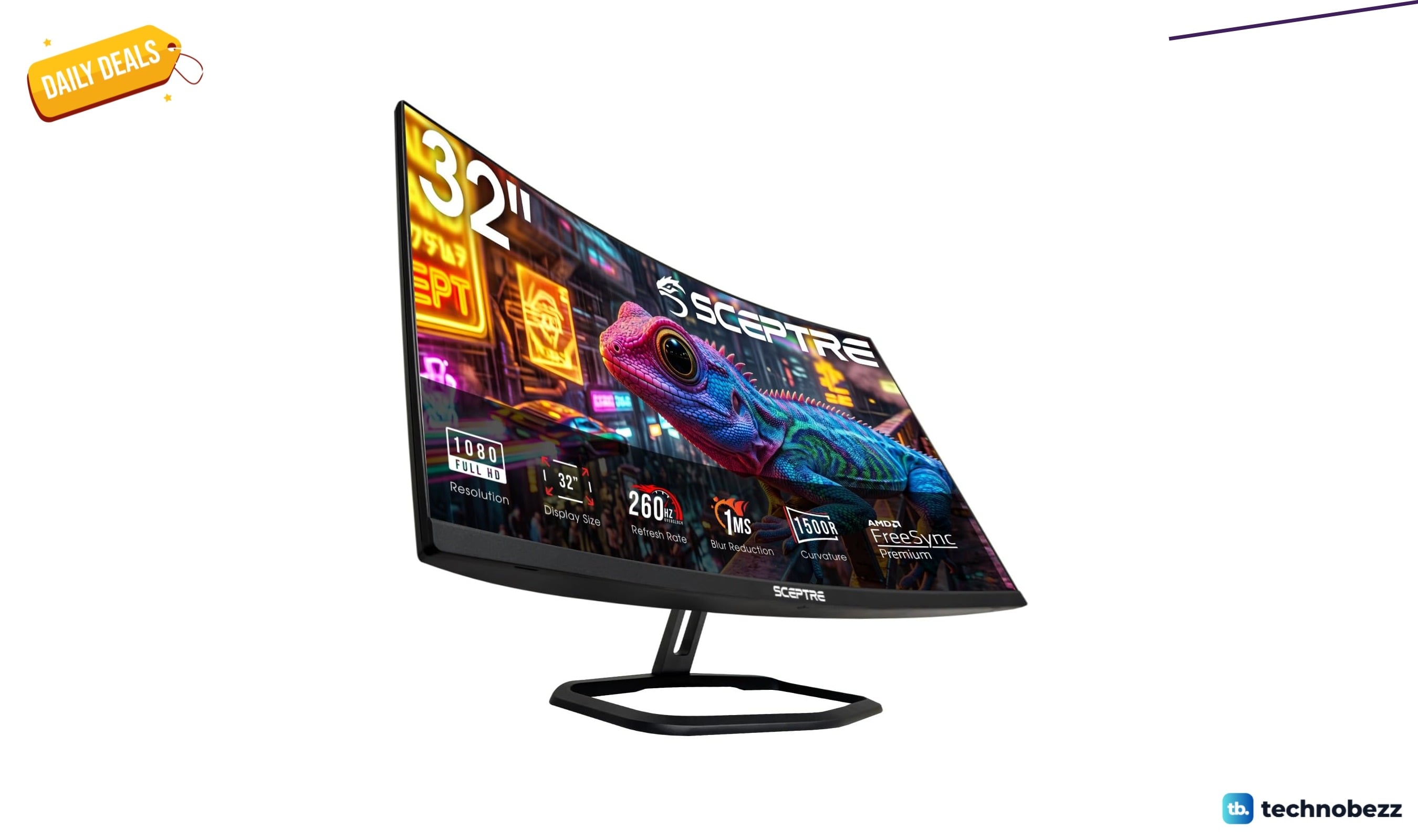 Sceptre Curved 32 Prime Gaming Monitor drops to $179.57 on Amazon