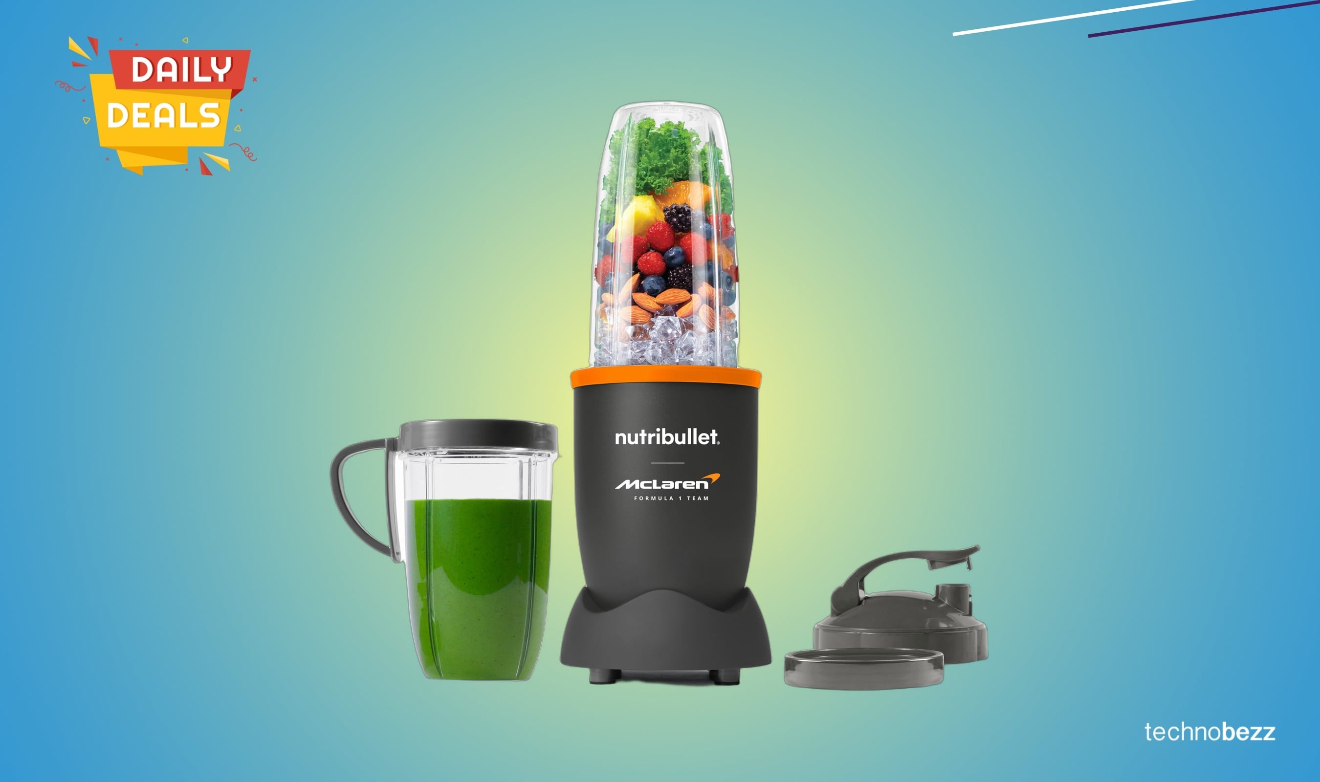 nutribullet McLaren Formula 1 Team Pro blender drops to $96