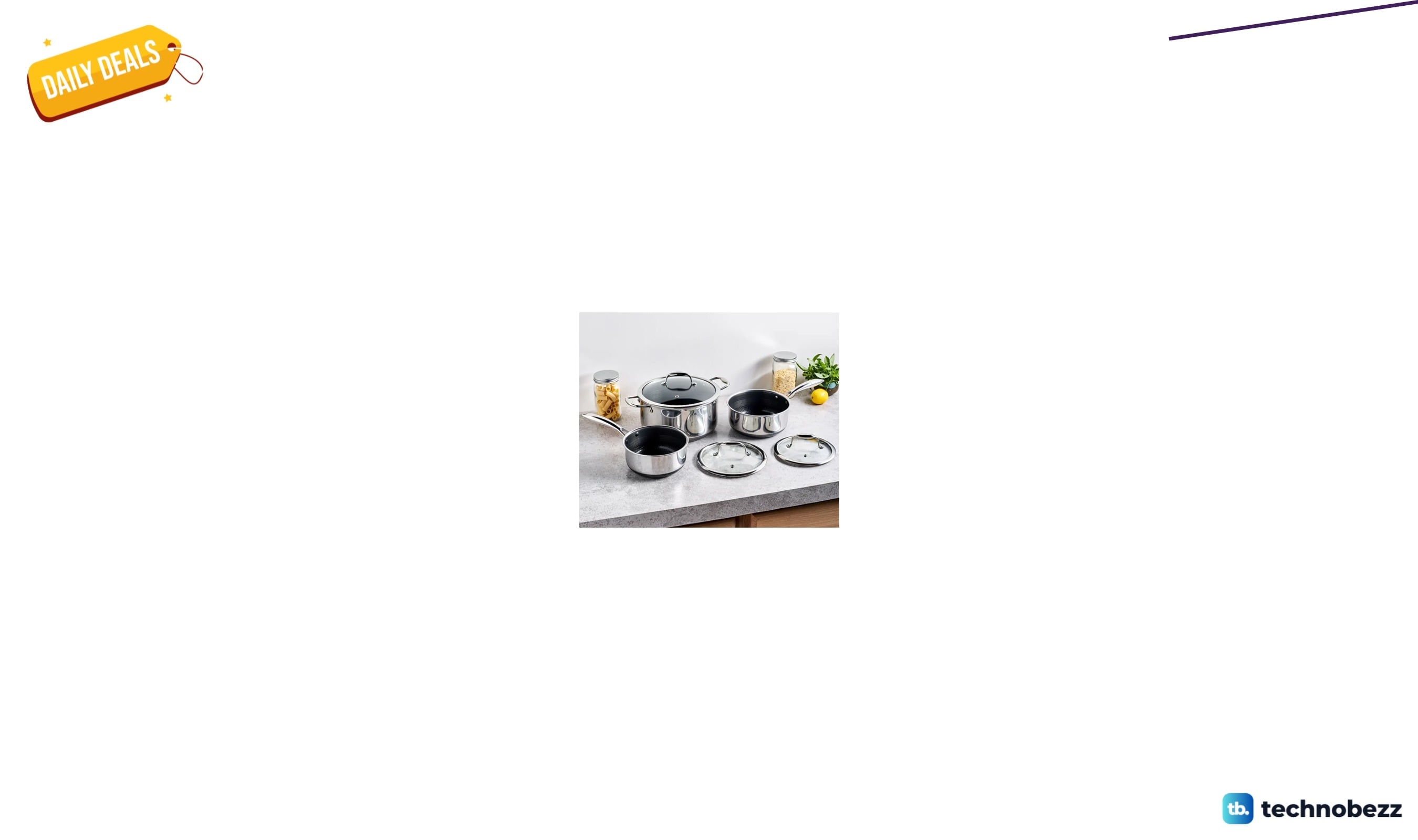 Woot has HEXCLAD 6-Piece Hybrid Pot Set for $199.99