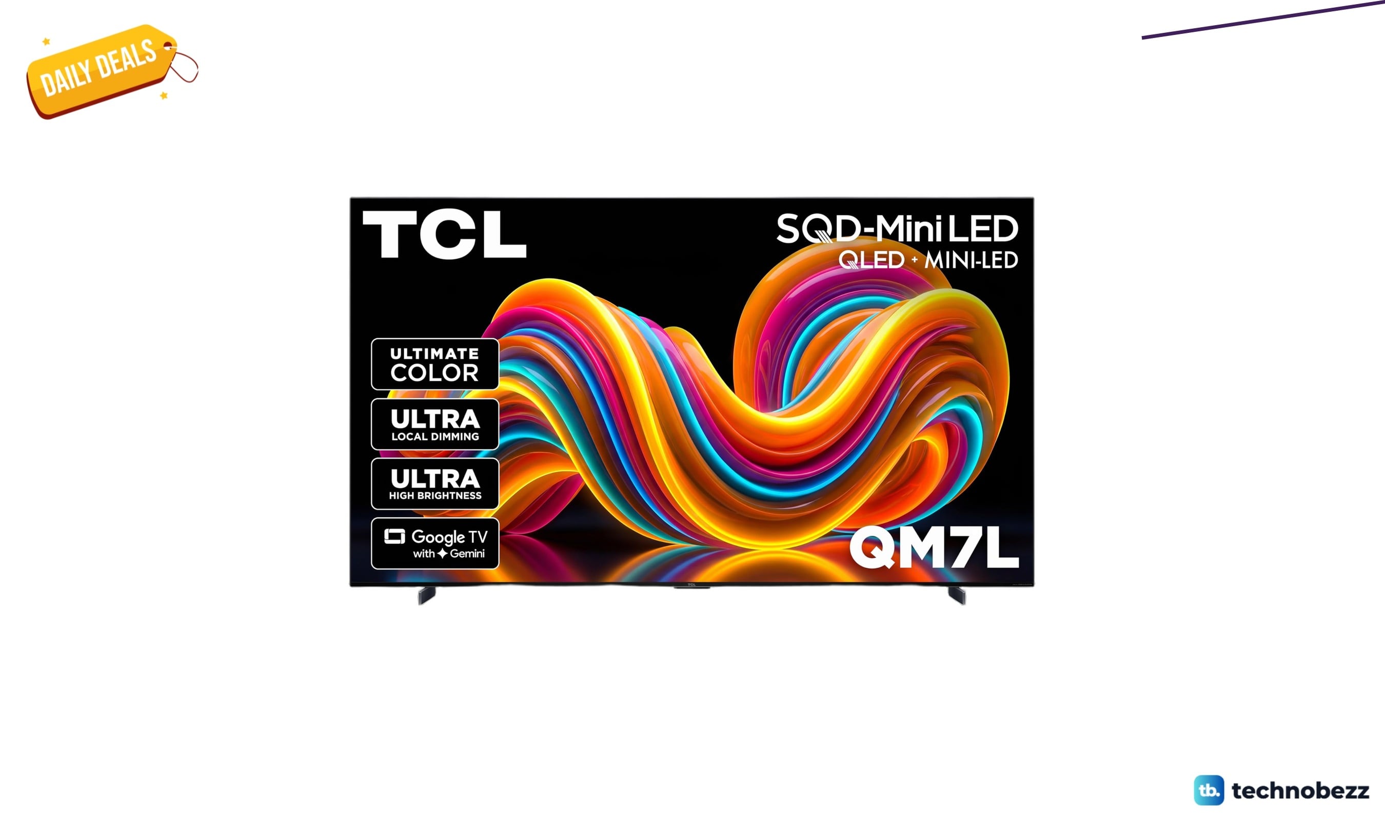 TCL 98 Class QM7L SQD Mini LED QLED drops to new low of $3042.53