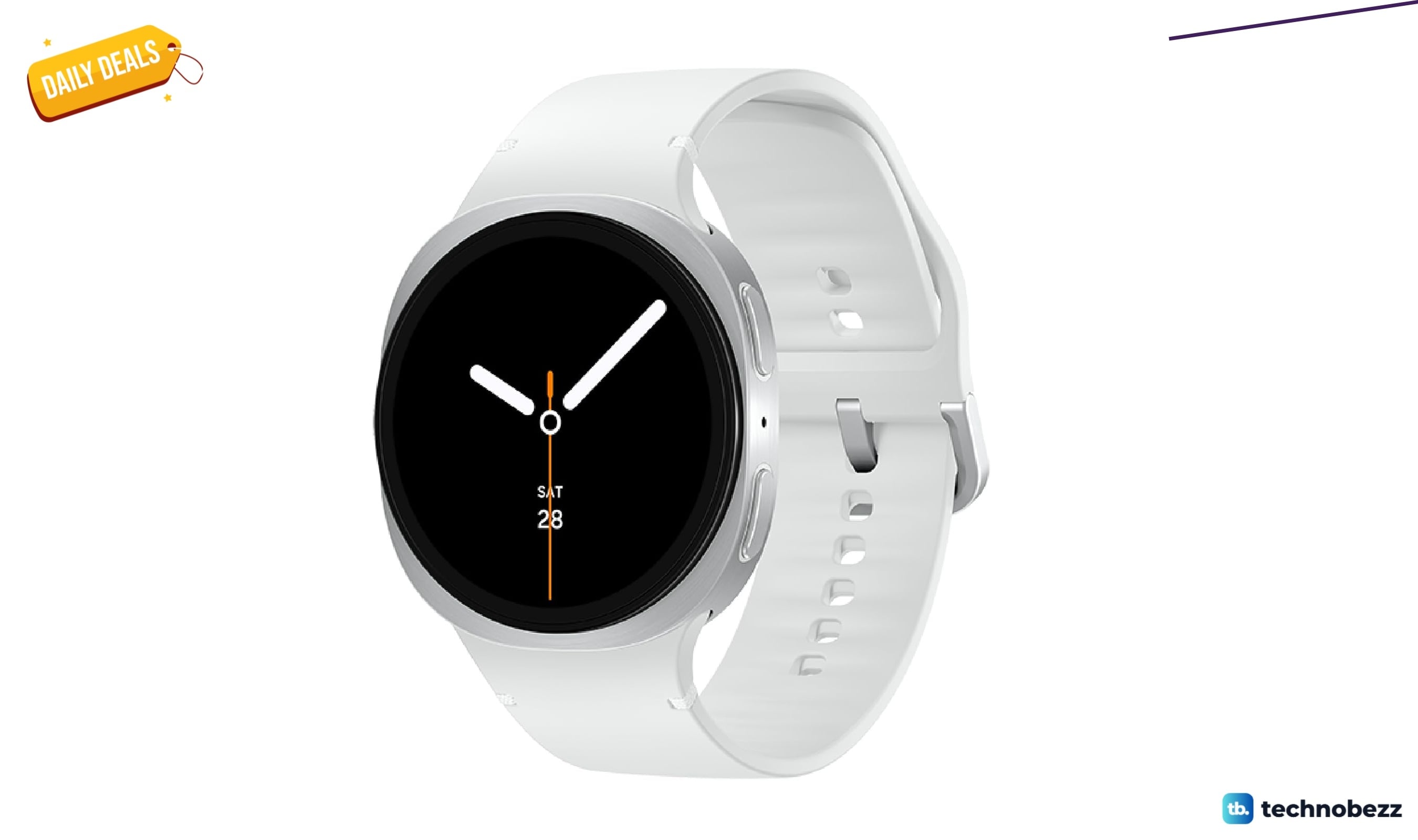 Samsung Galaxy Watch 8 Silver 44mm drops to $329.99 on Amazon