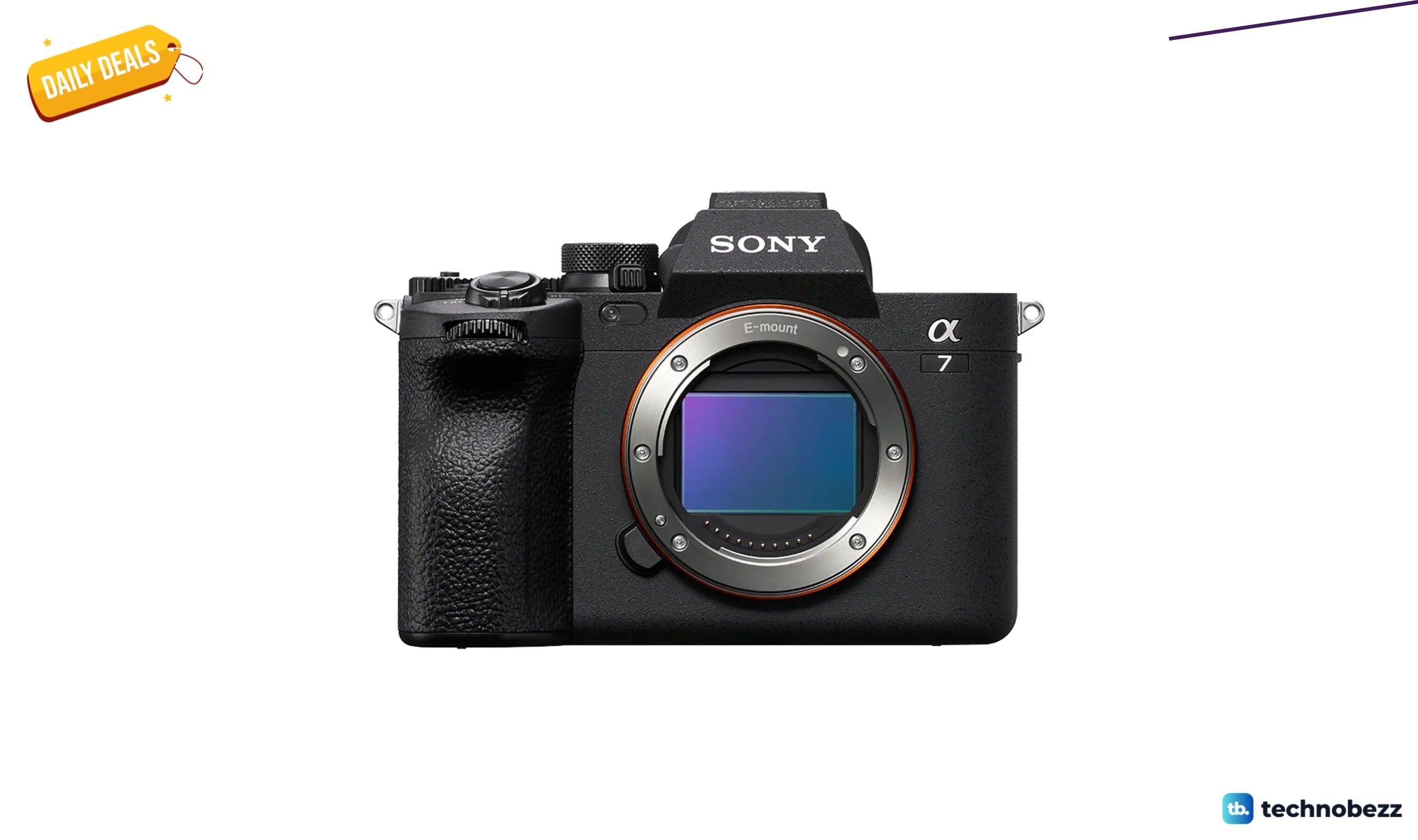 Sony now offers the Alpha 7 IV mirrorless camera for $1999.99