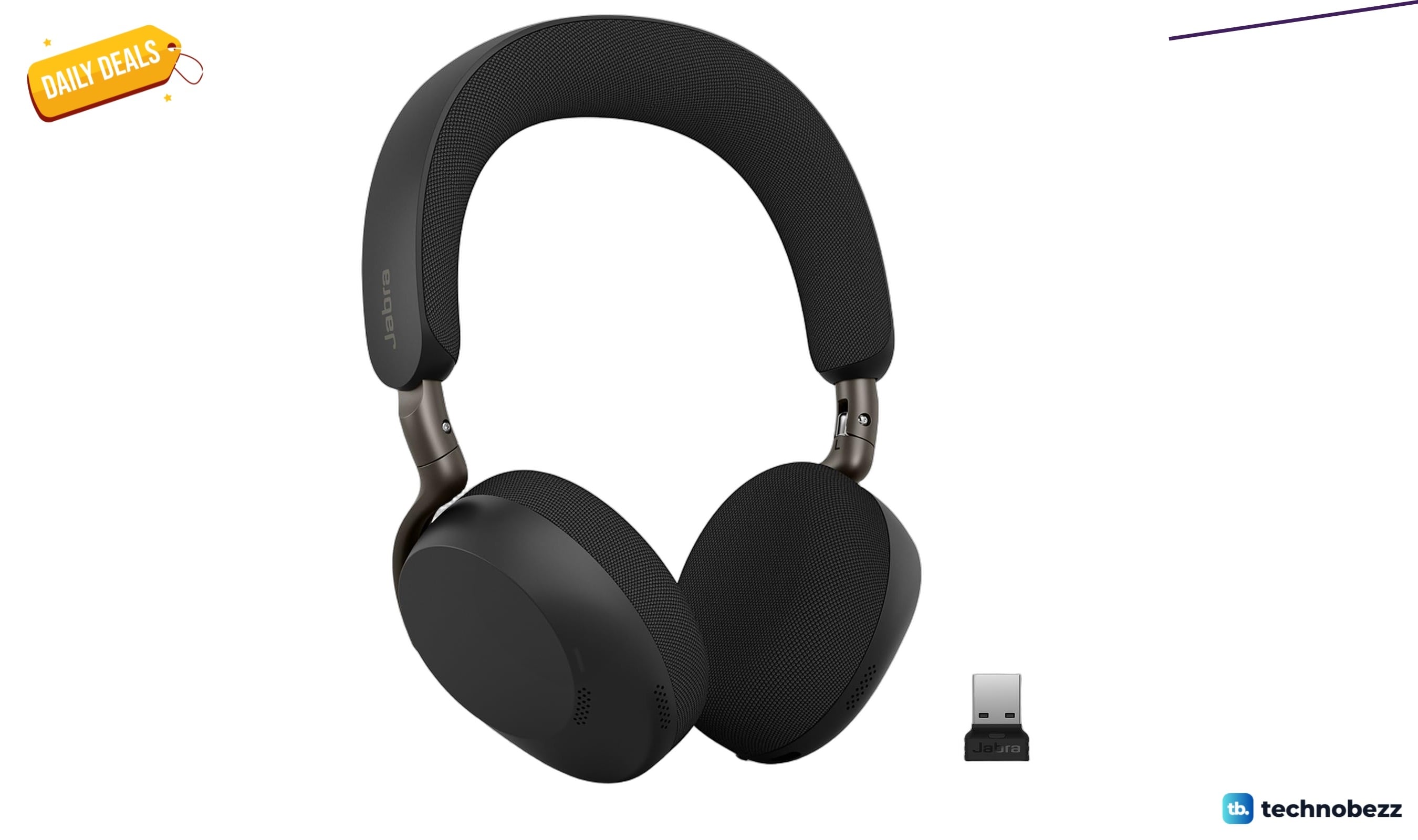 Jabra Evolve3 75 On-Ear Wireless Bluetooth Headset drops to $313.17 on Amazon