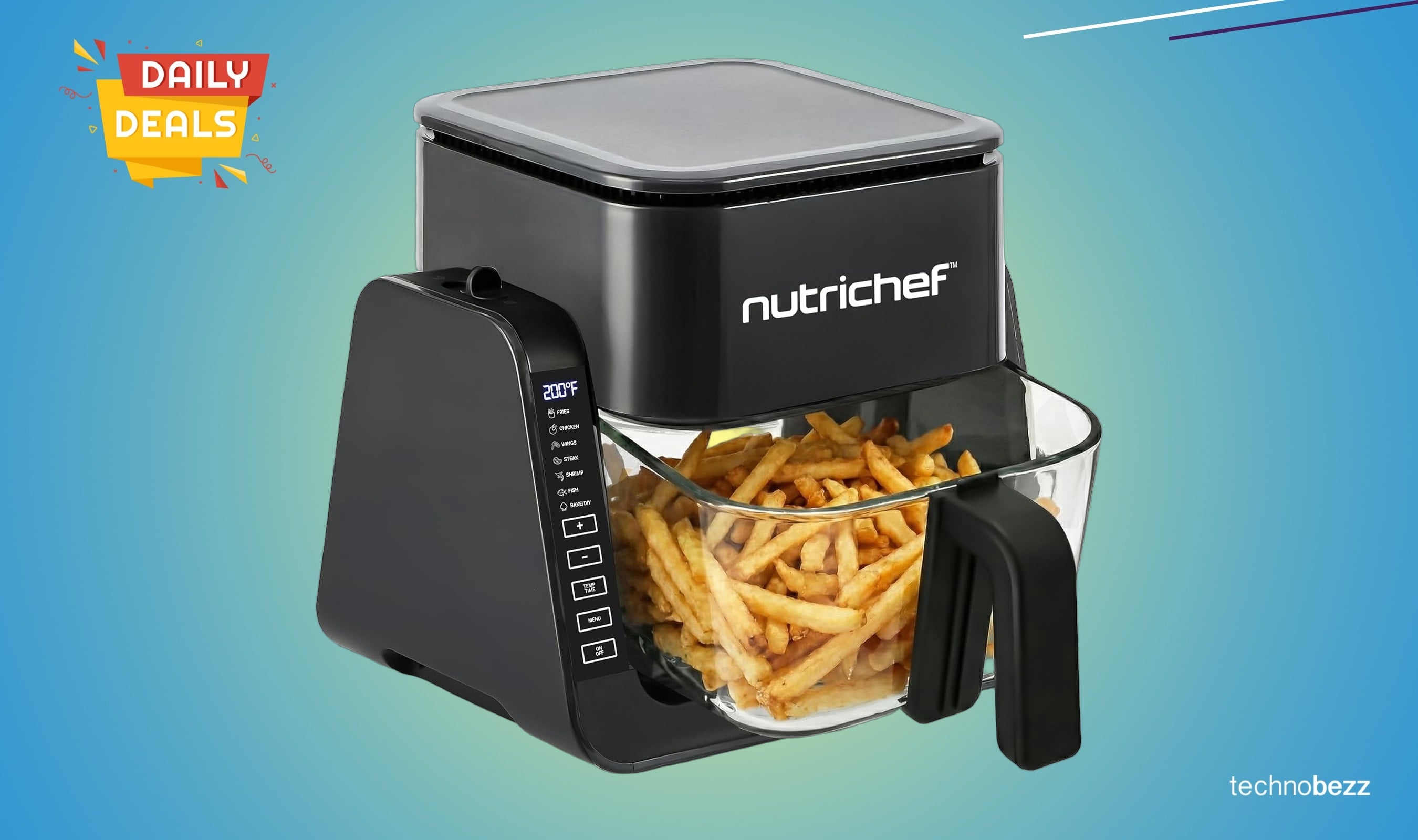 NutriChef Air Fryer & Grill combo drops to $89.99 on Amazon