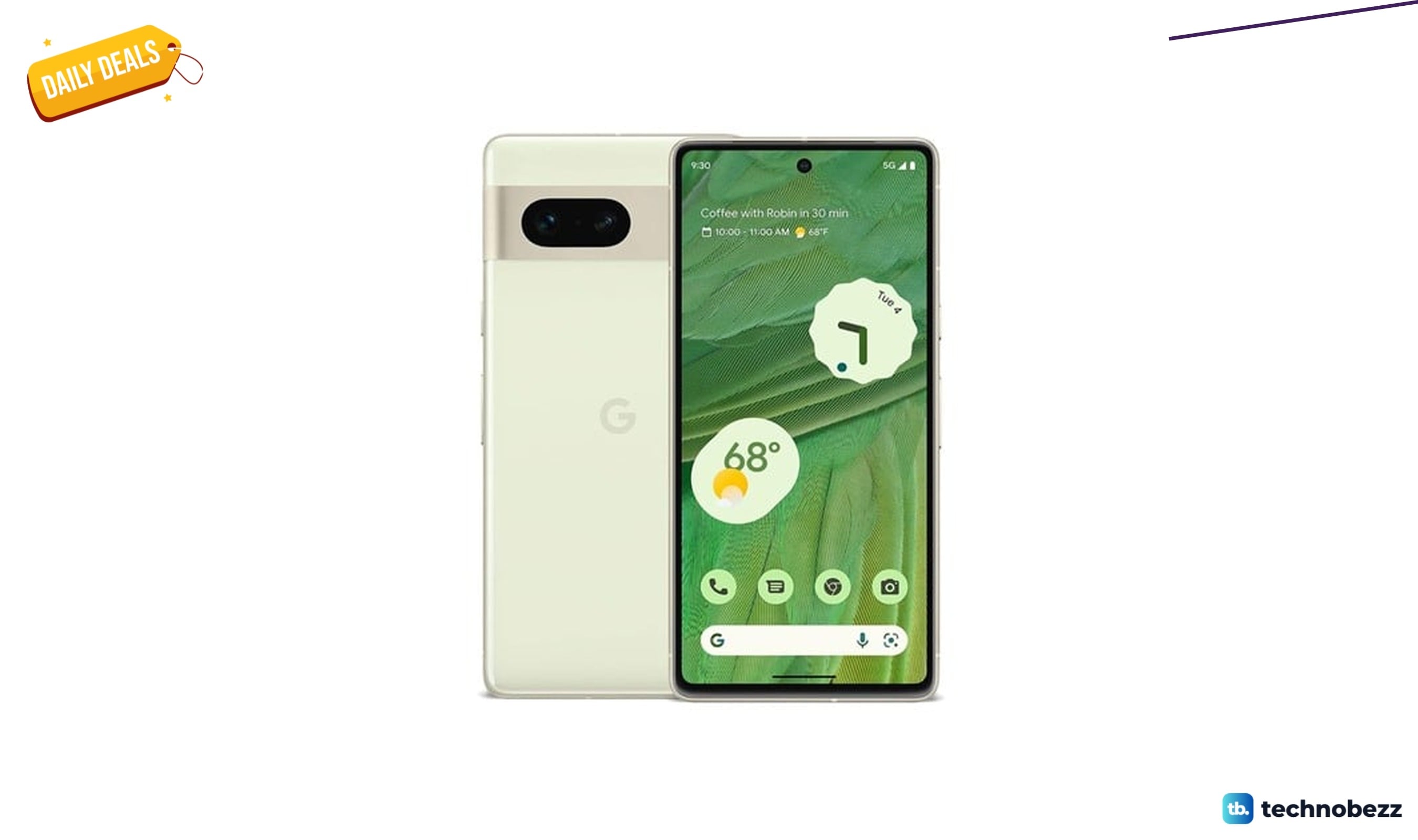 Woot offers the Google Pixel 7 5G smartphone for $259.99