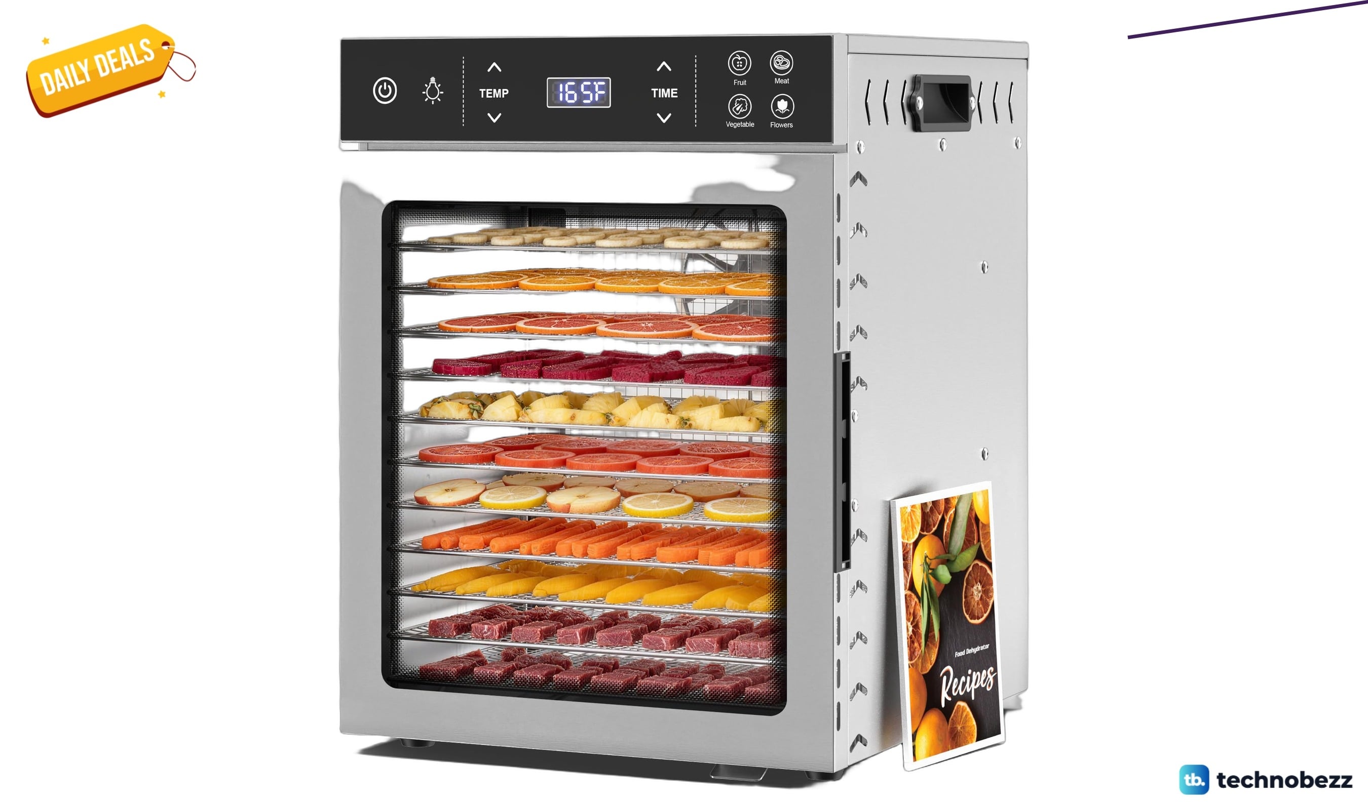 Suteck 12-Tray Food Dehydrator drops to $127.48 on Amazon